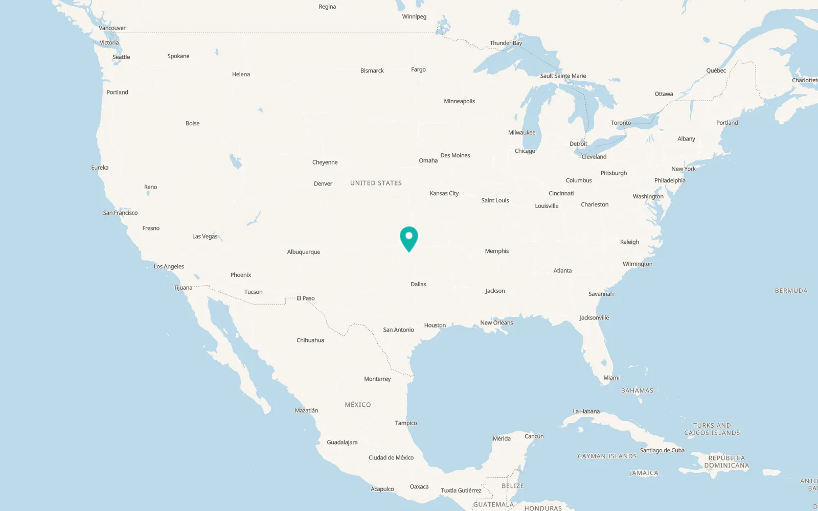 Map of Lindsay