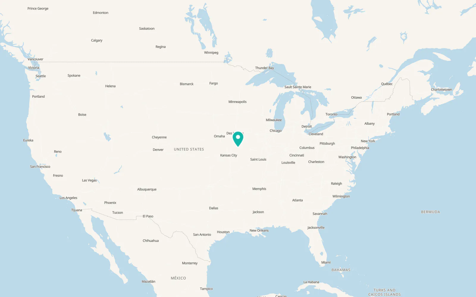Map of Linneus