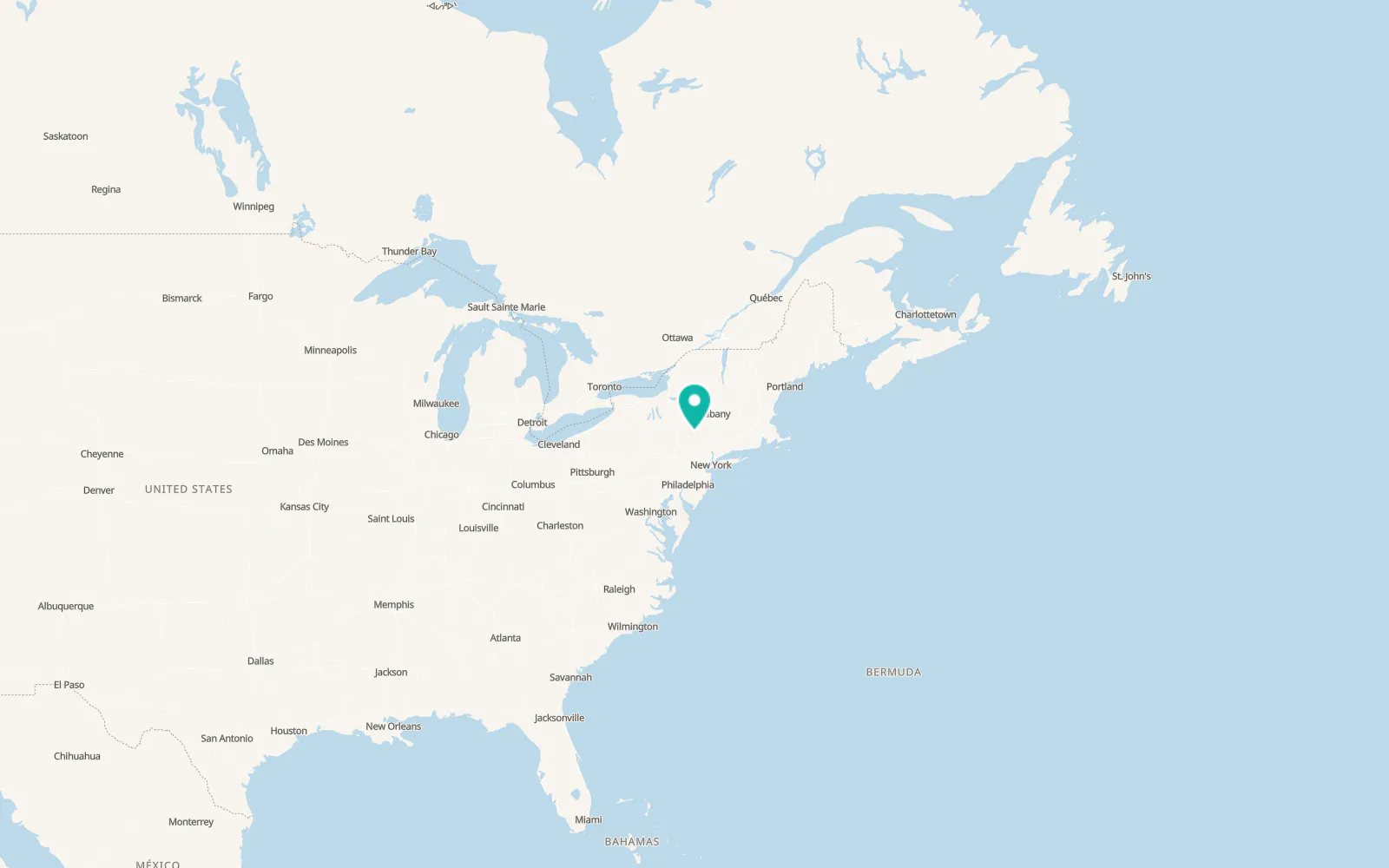 Map of Livingston Manor