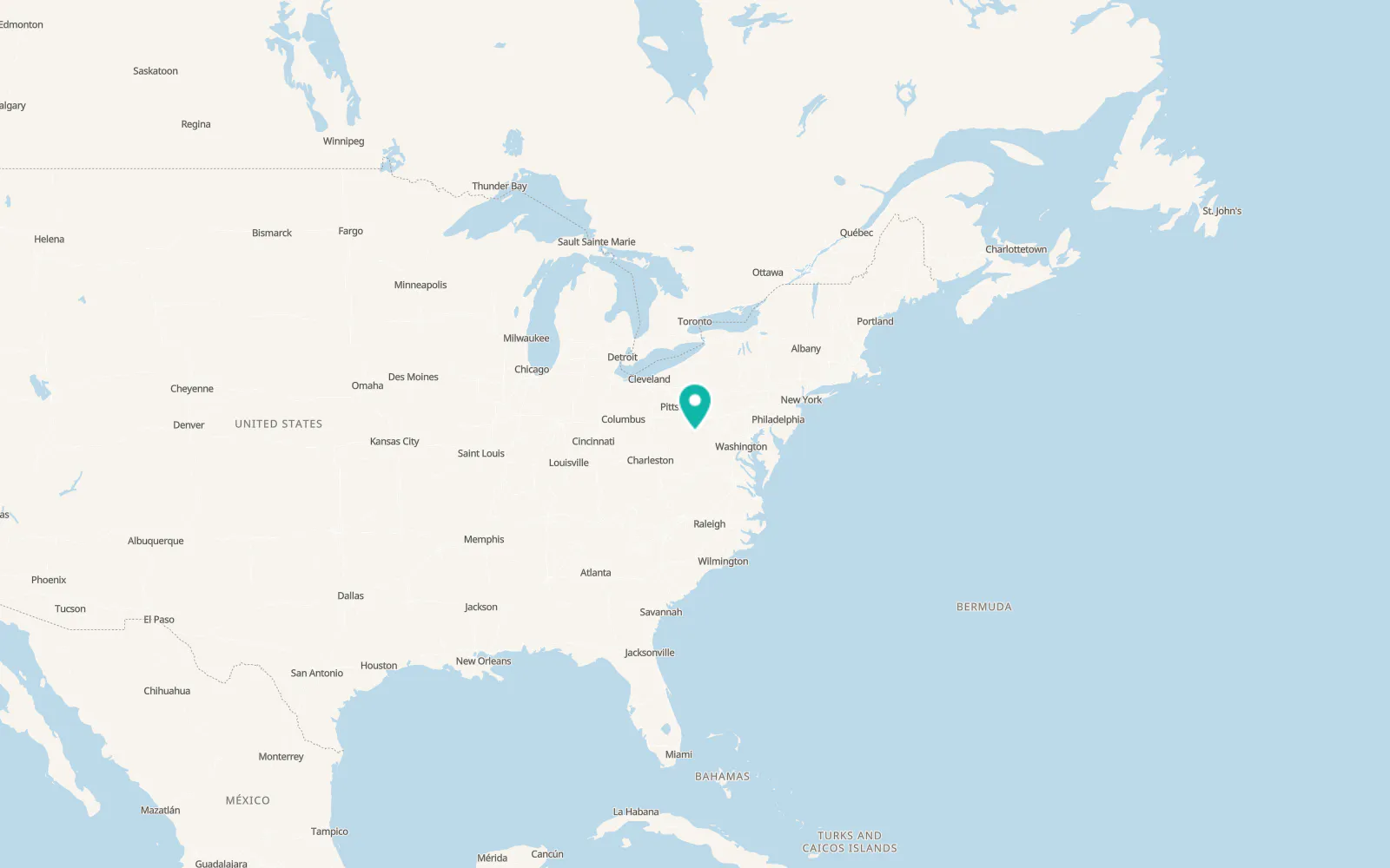 Map of Loch Lynn Heights