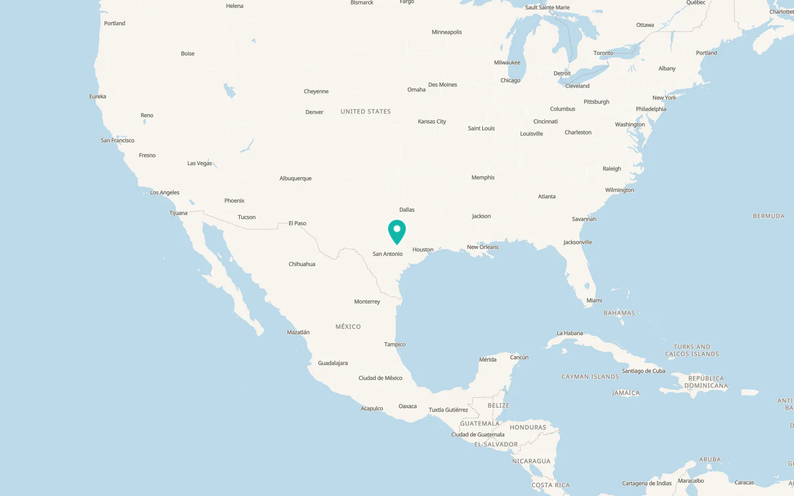 Map of Lockhart