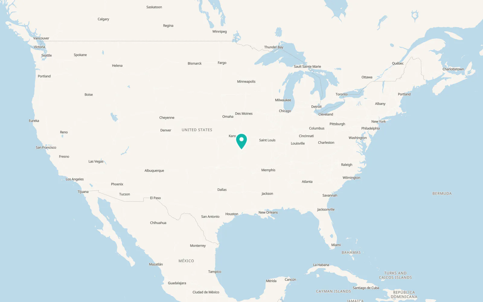 Map of Lockwood