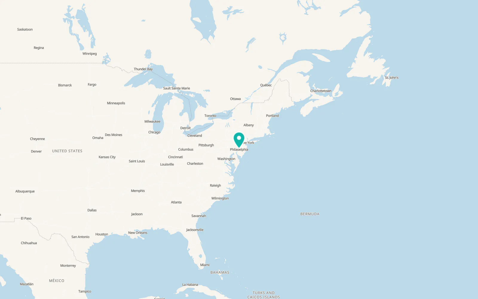 Map of Logan Square