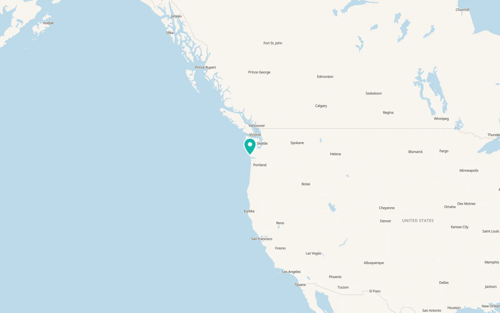 Map of Long Beach