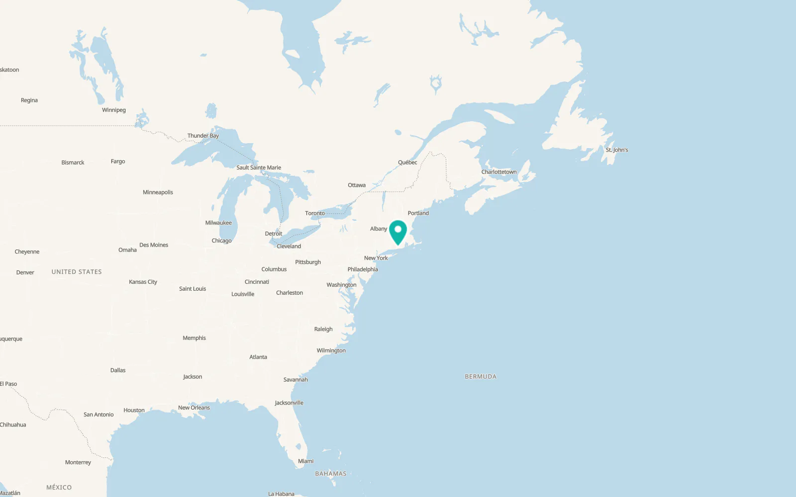 Map of Long Hill