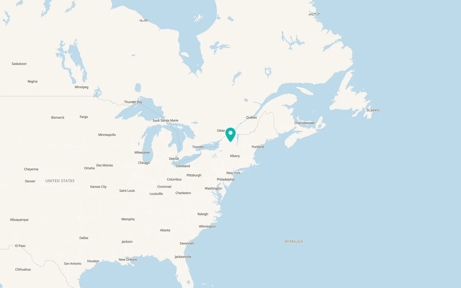 Map of Long Lake