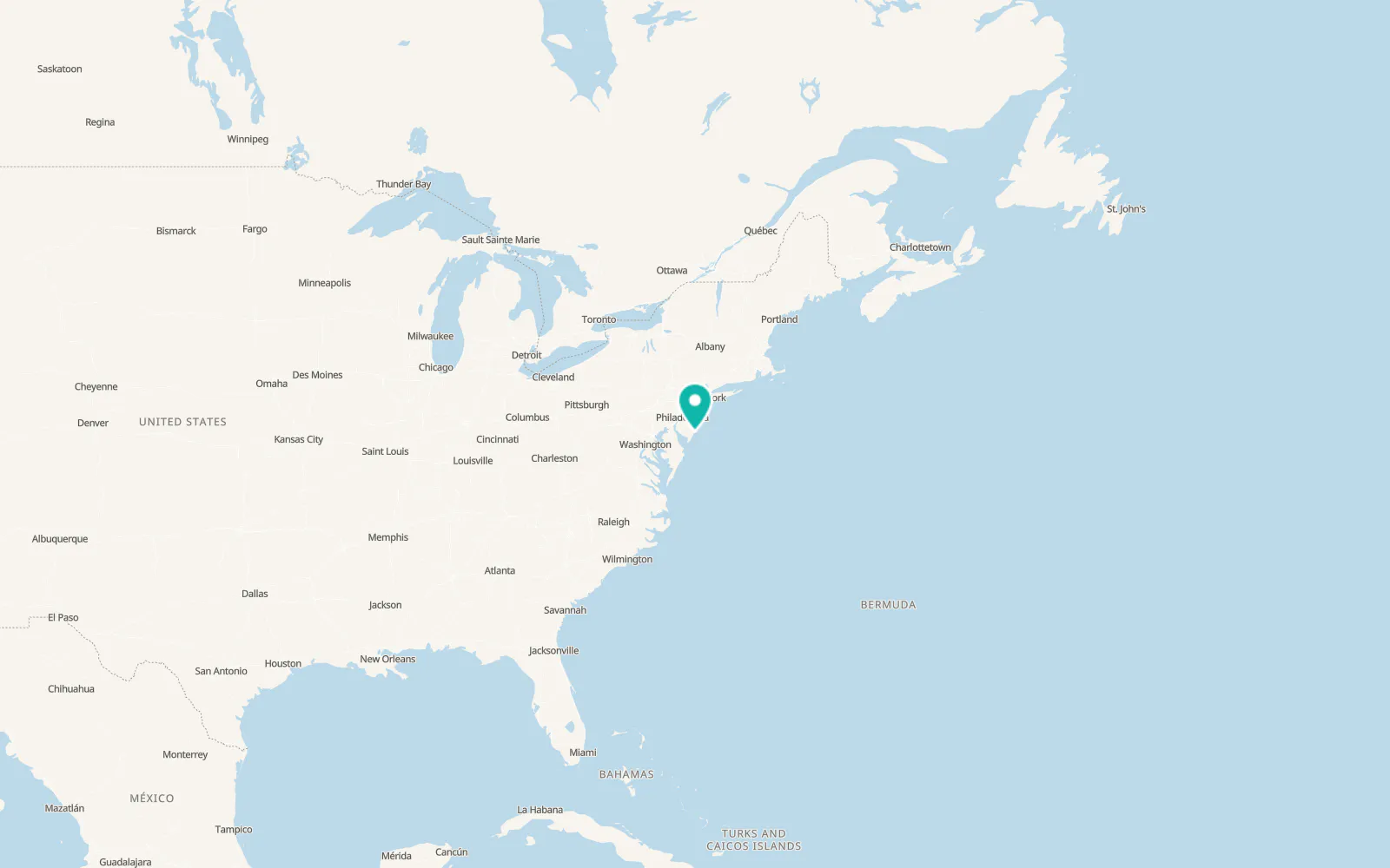 Map of Longport