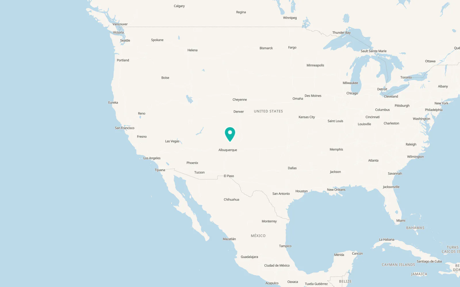 Map of Los Alamos