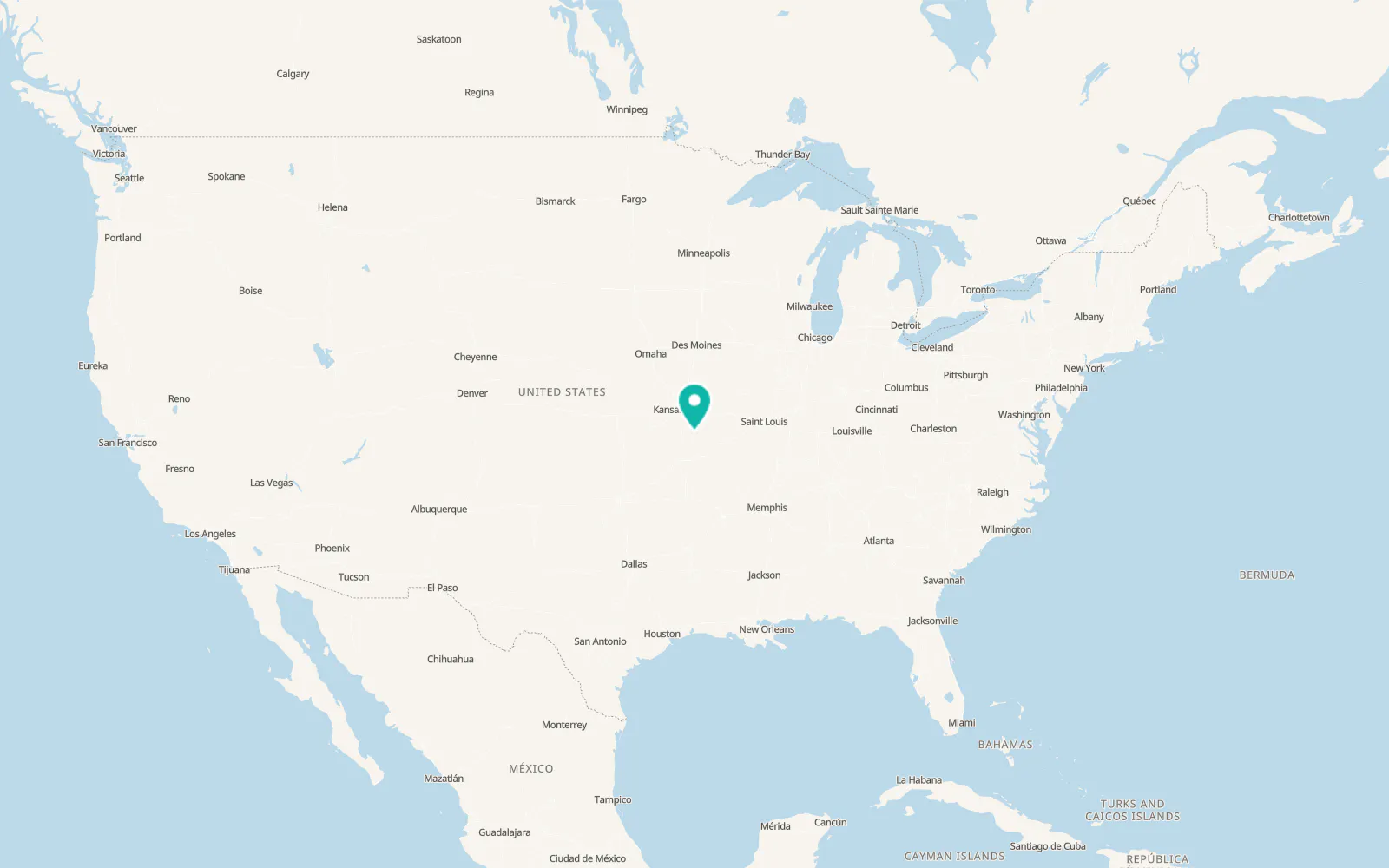 Map of Lowry City