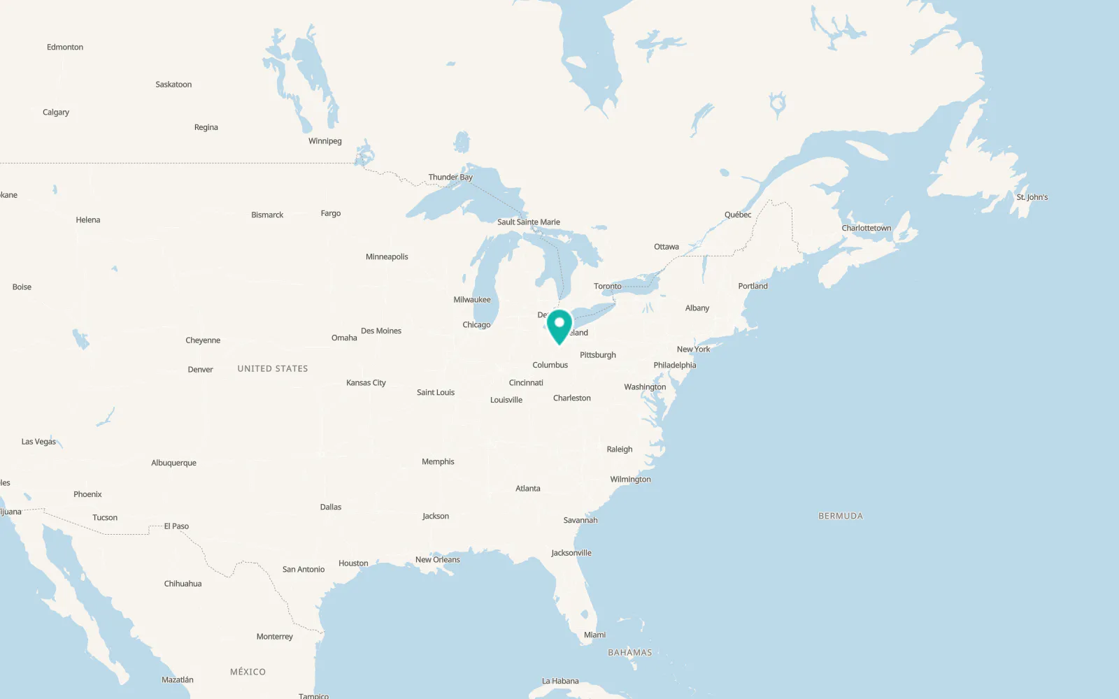 Map of Lucas