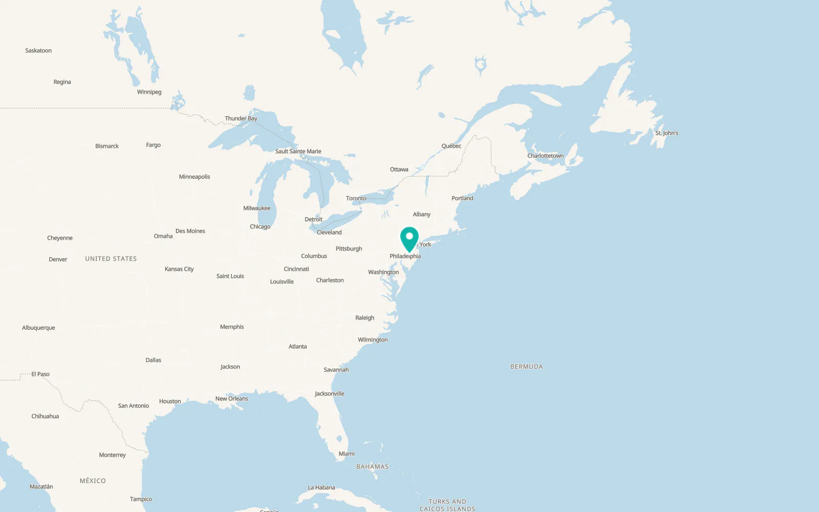 Map of Lumberton