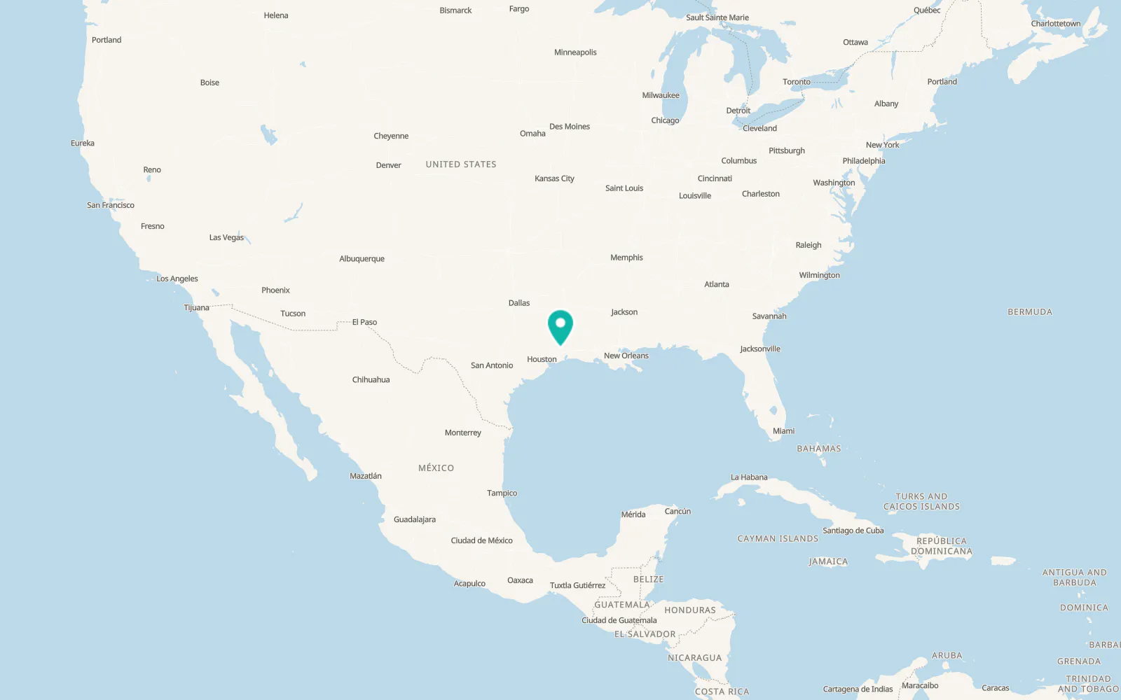Map of Lumberton
