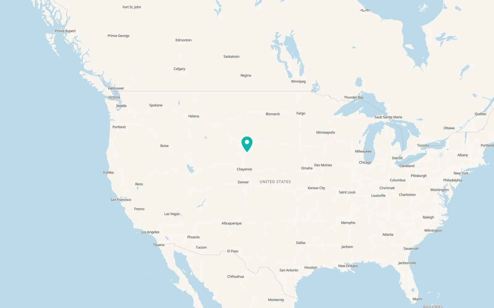 Map of Lusk