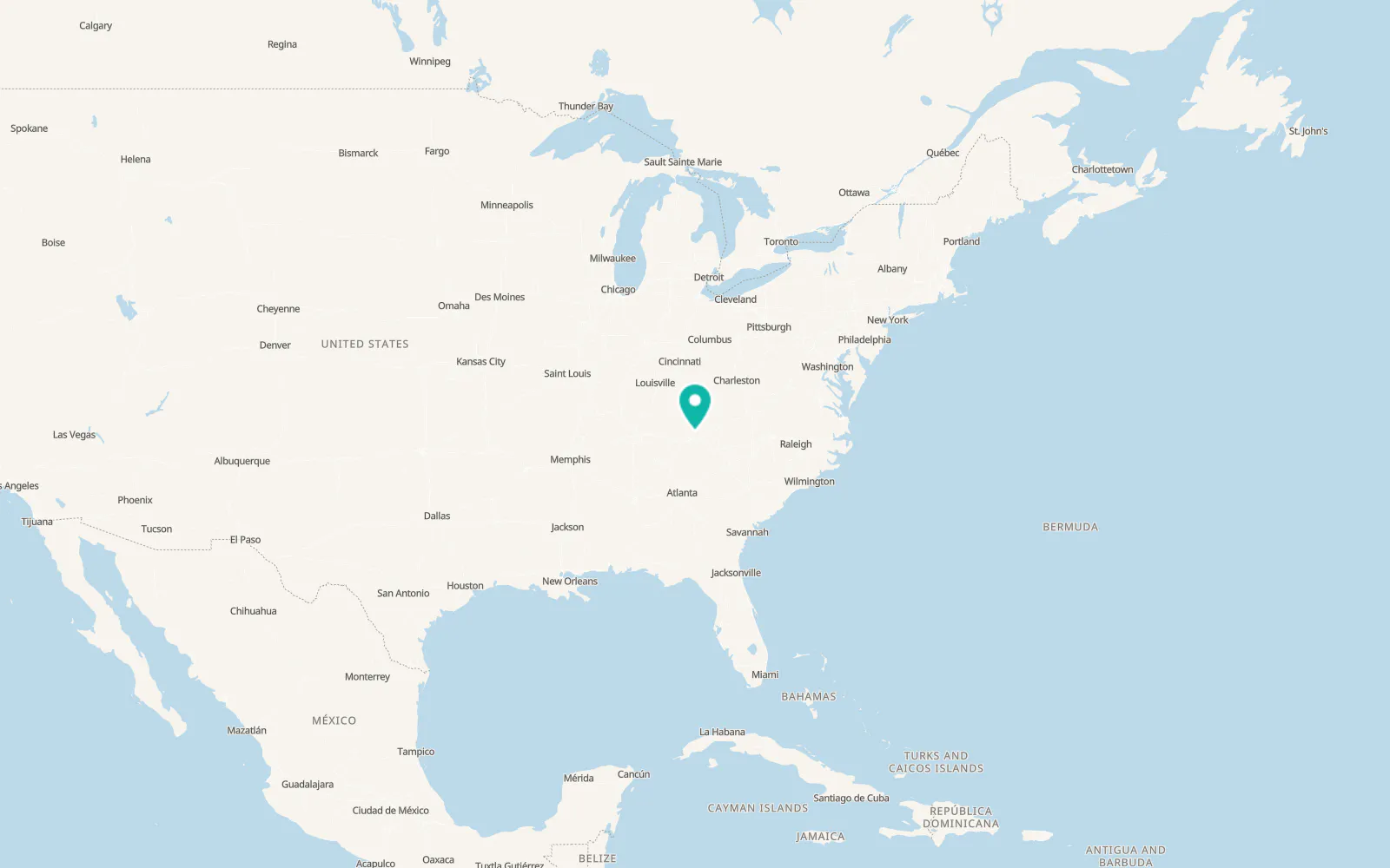 Map of Luttrell