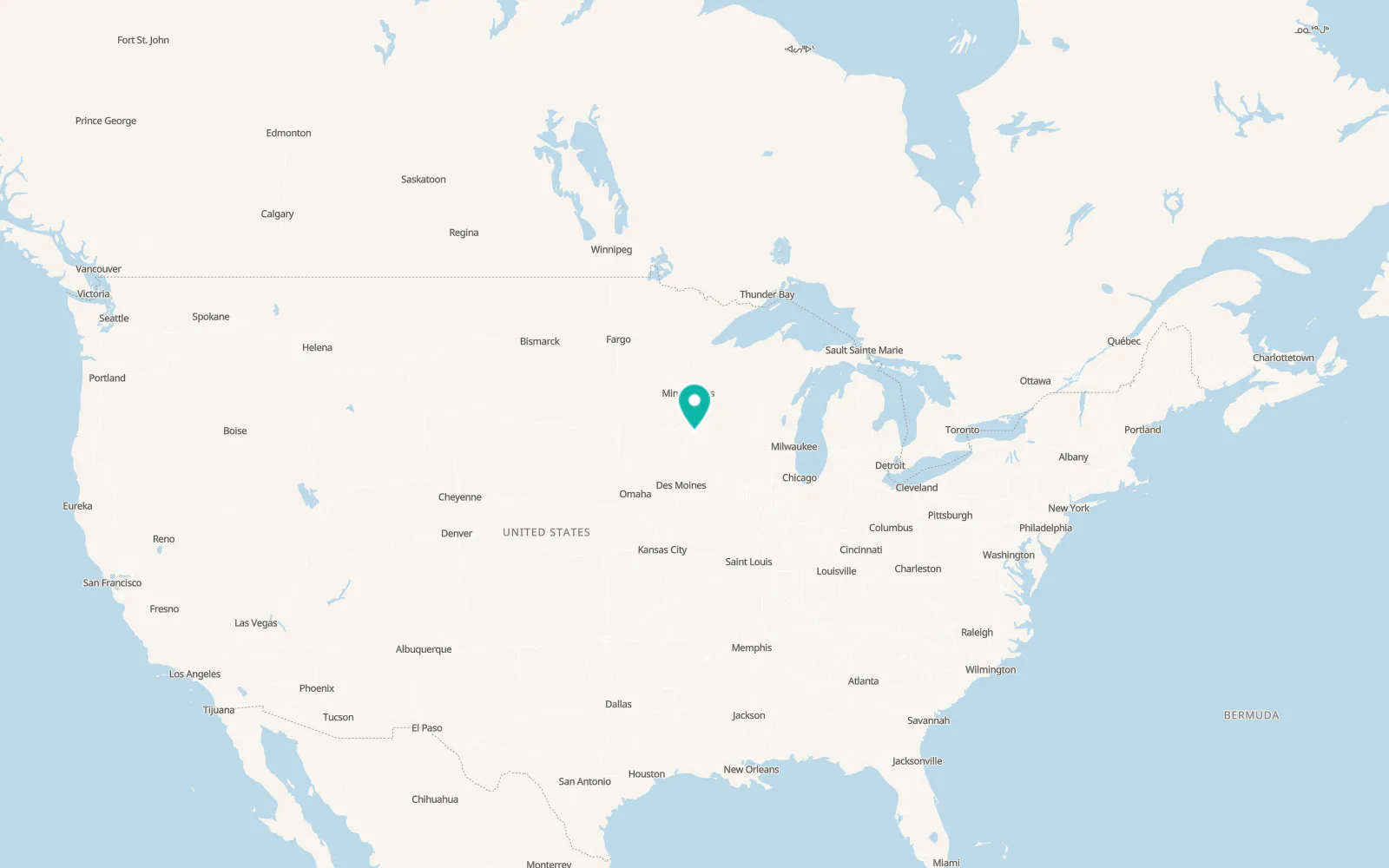 Map of Lyle