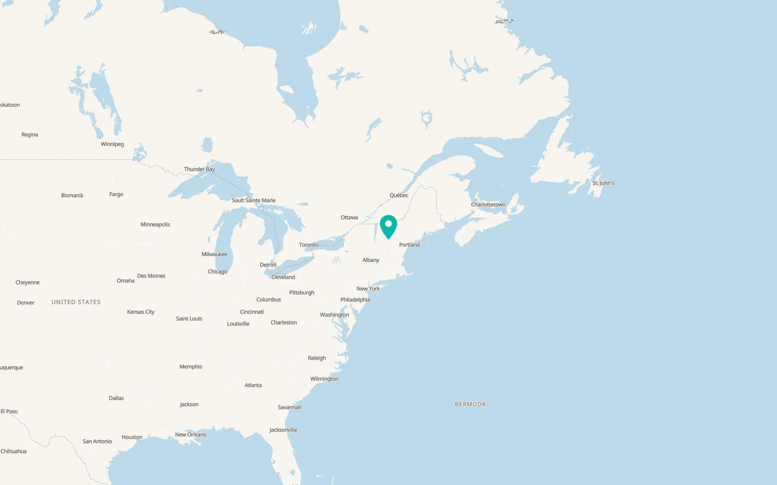 Map of Lyme