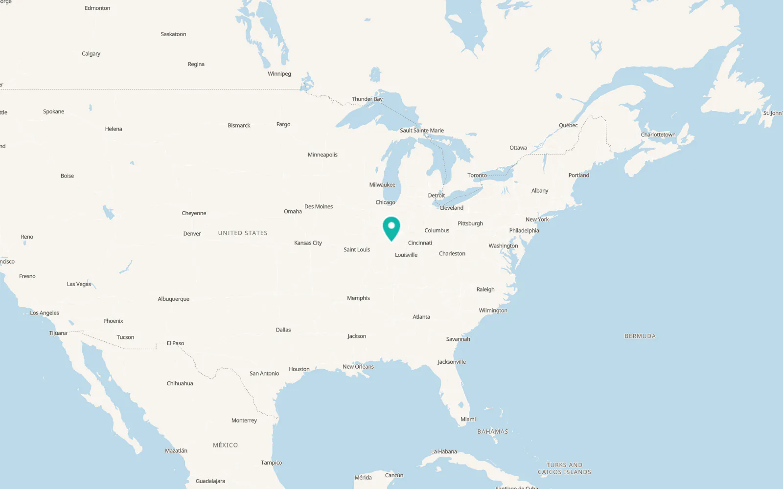 Map of Lyons