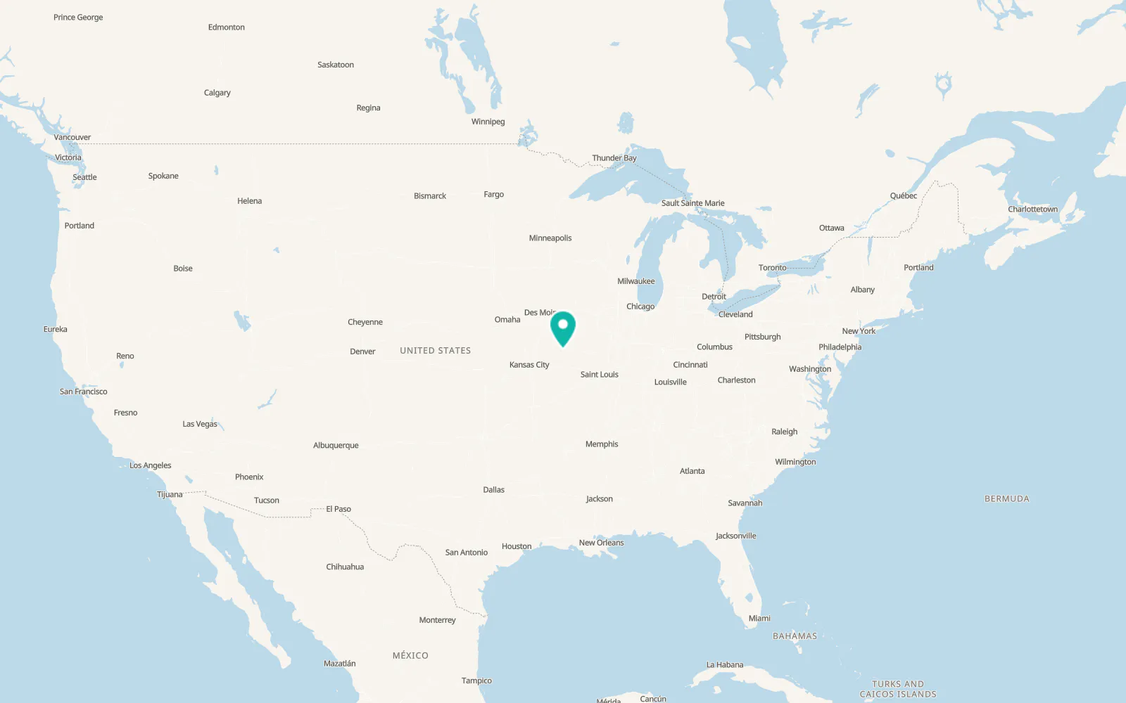 Map of Macon
