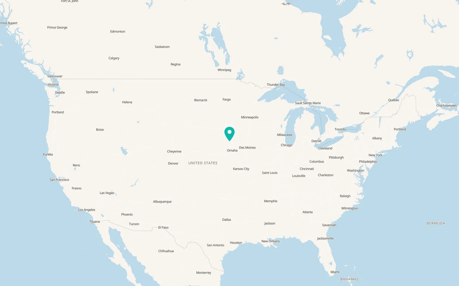 Map of Macy