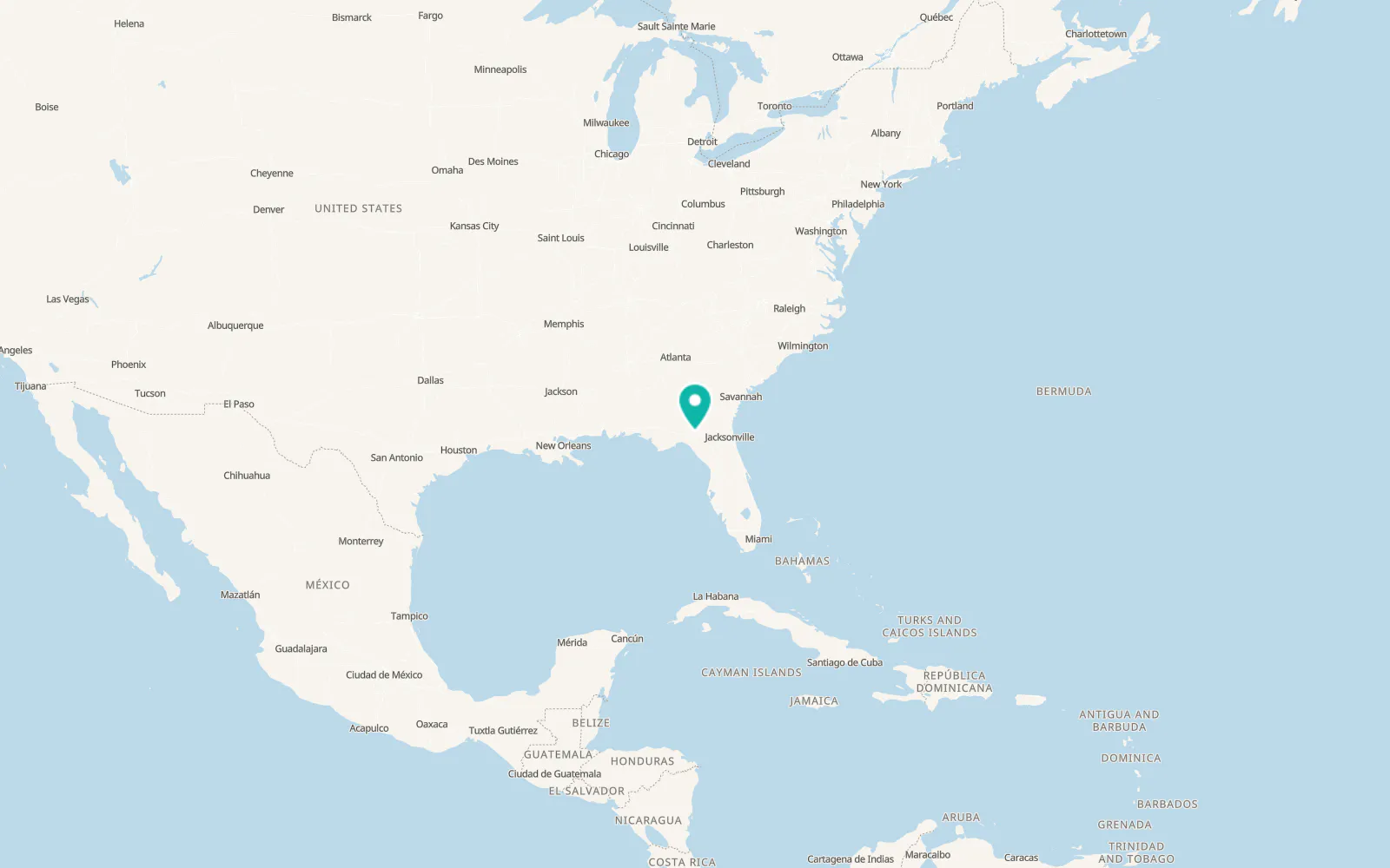 Map of Madison