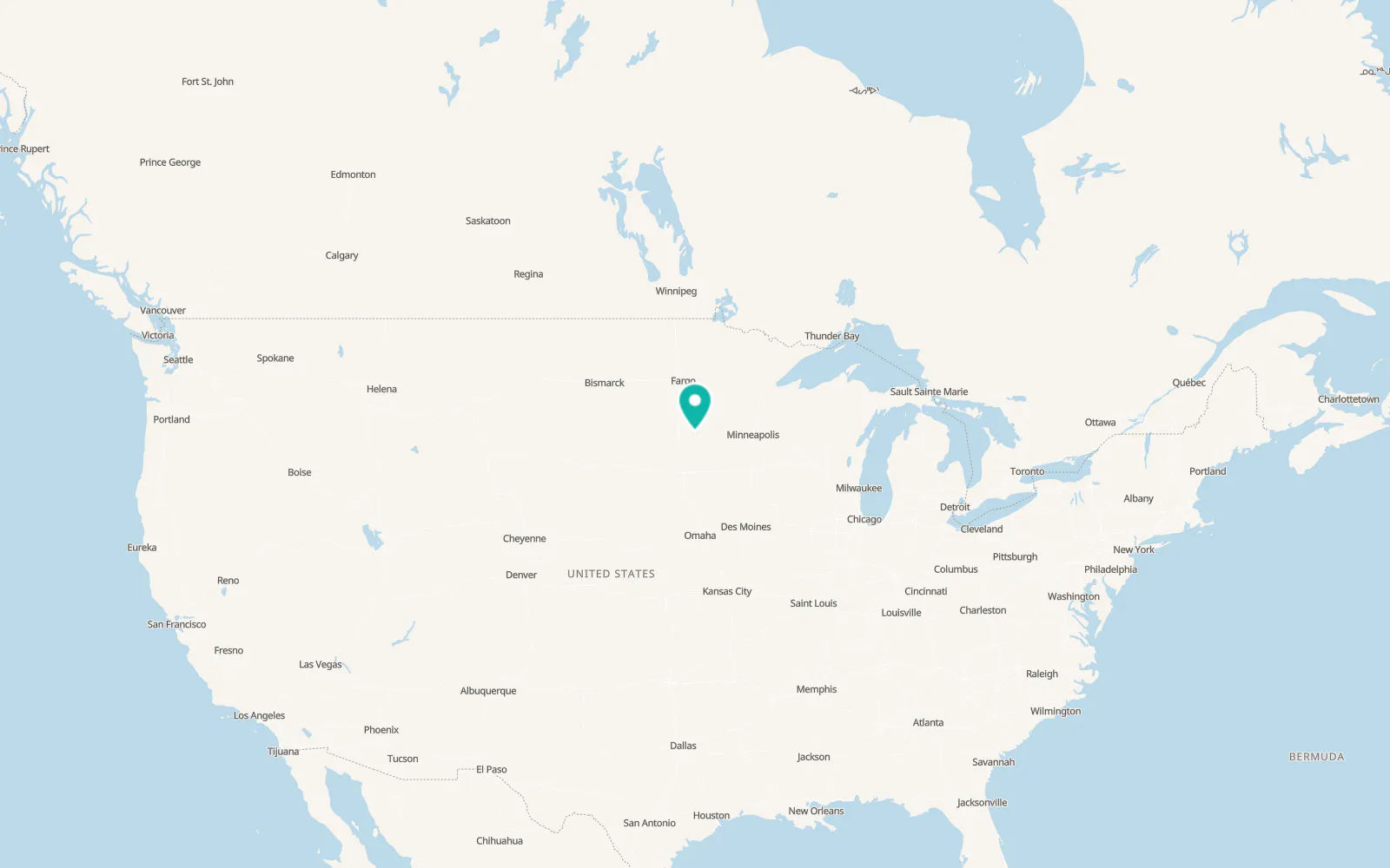Map of Madison
