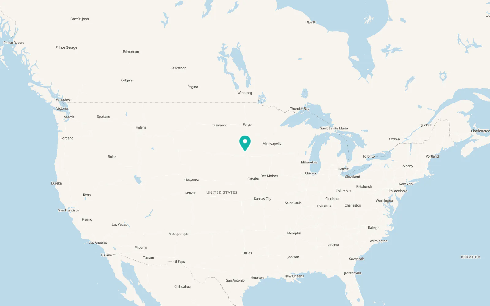 Map of Madison