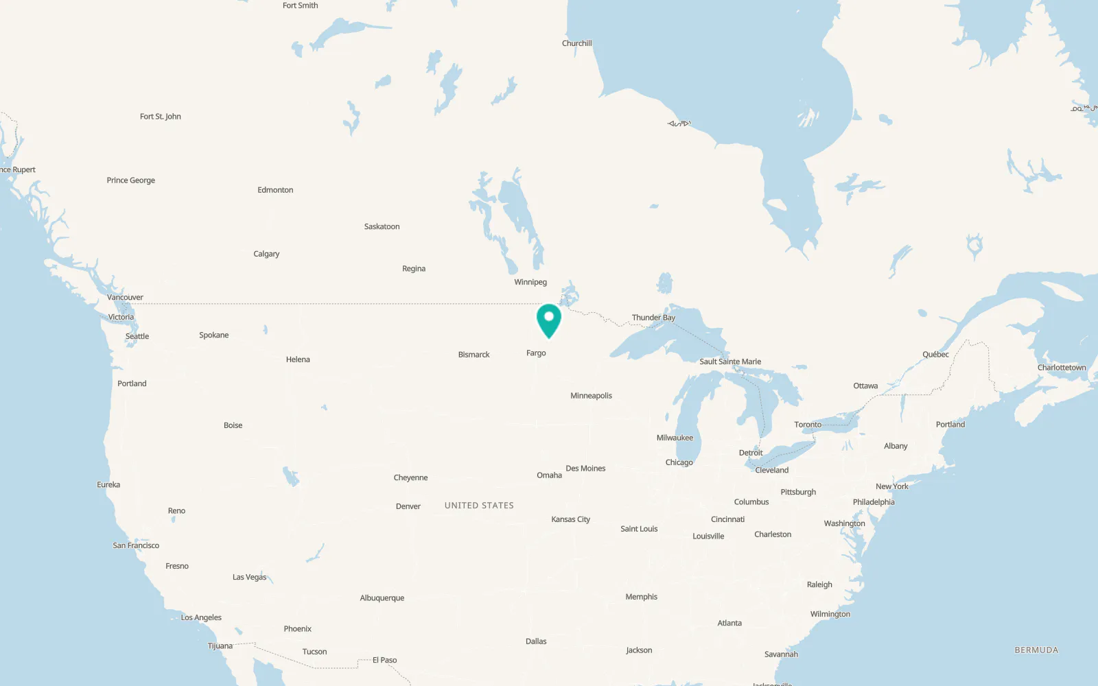 Map of Mahnomen