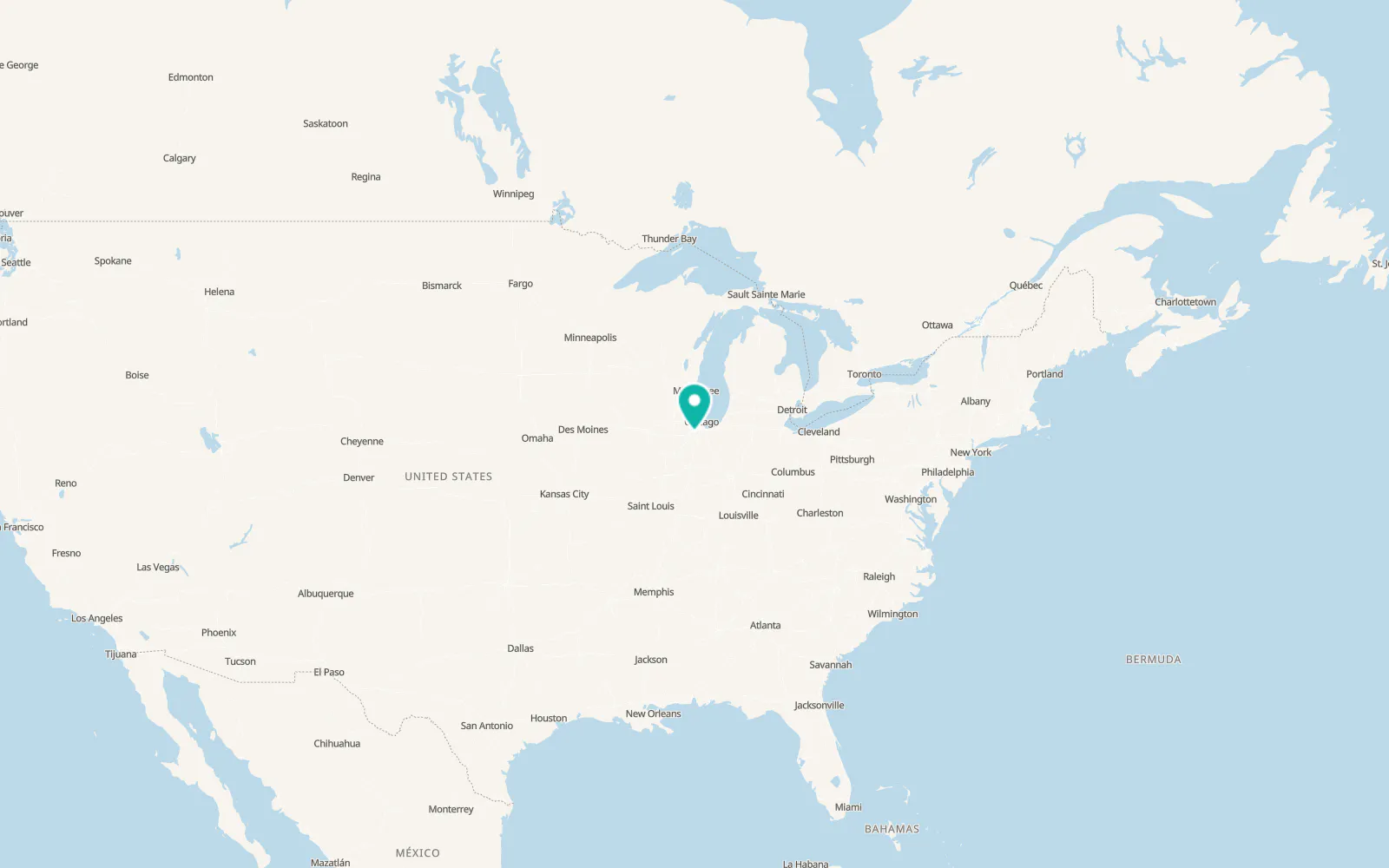 Map of Manhattan