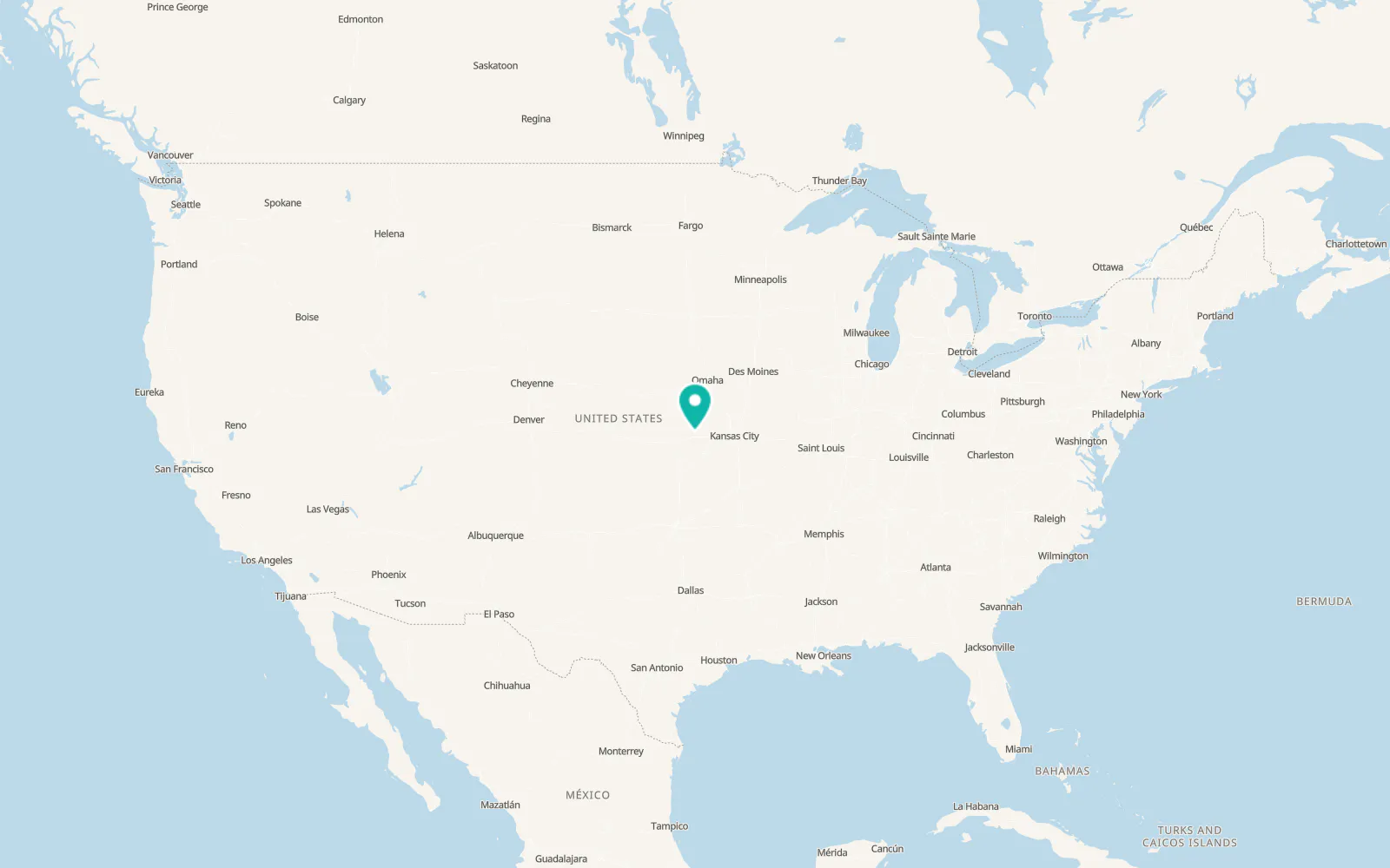 Map of Manhattan
