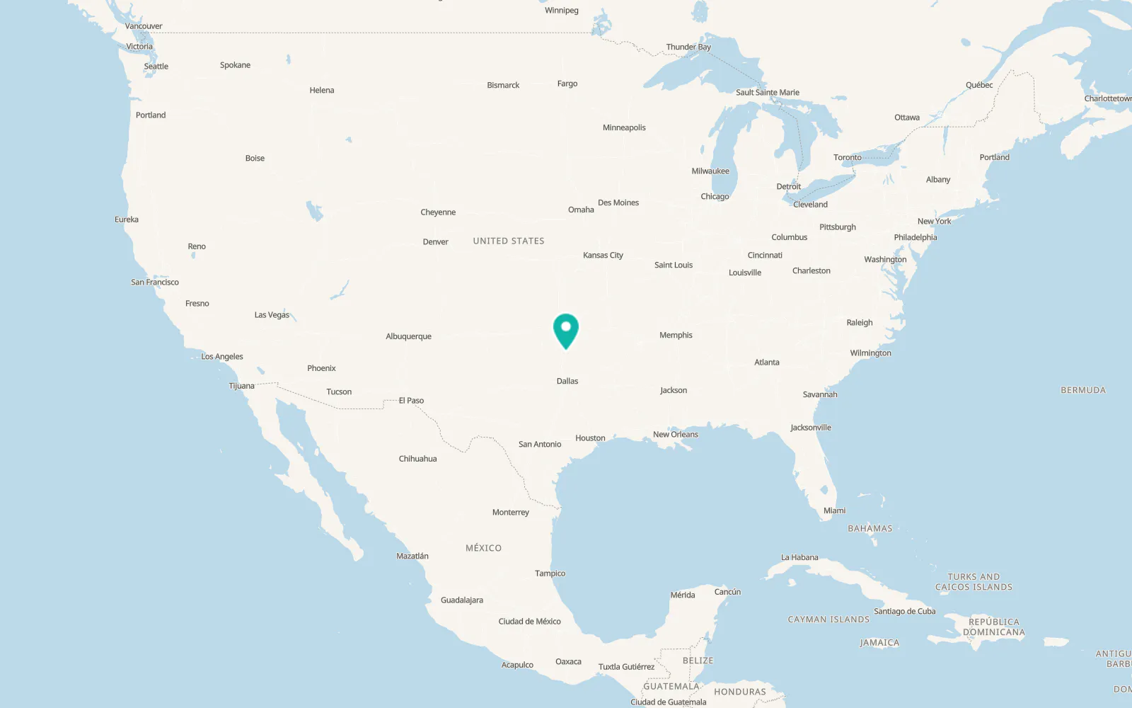 Map of Mannsville