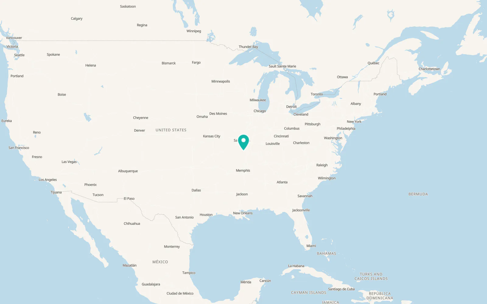 Map of Marble Hill