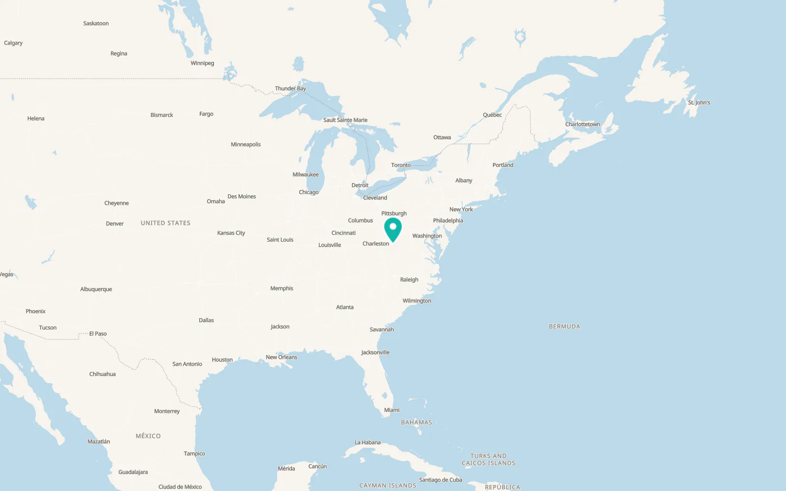 Map of Marlinton