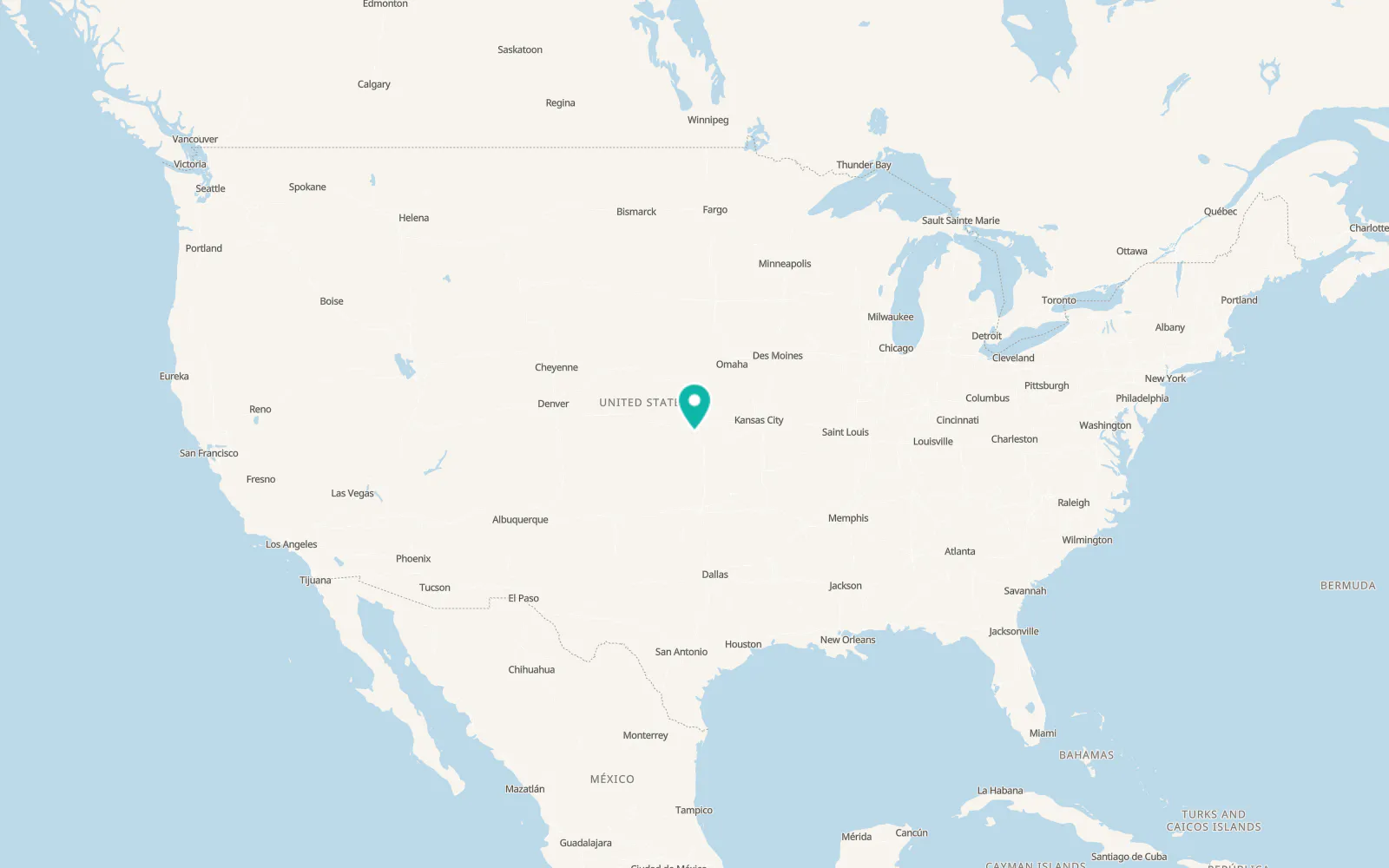 Map of Marquette