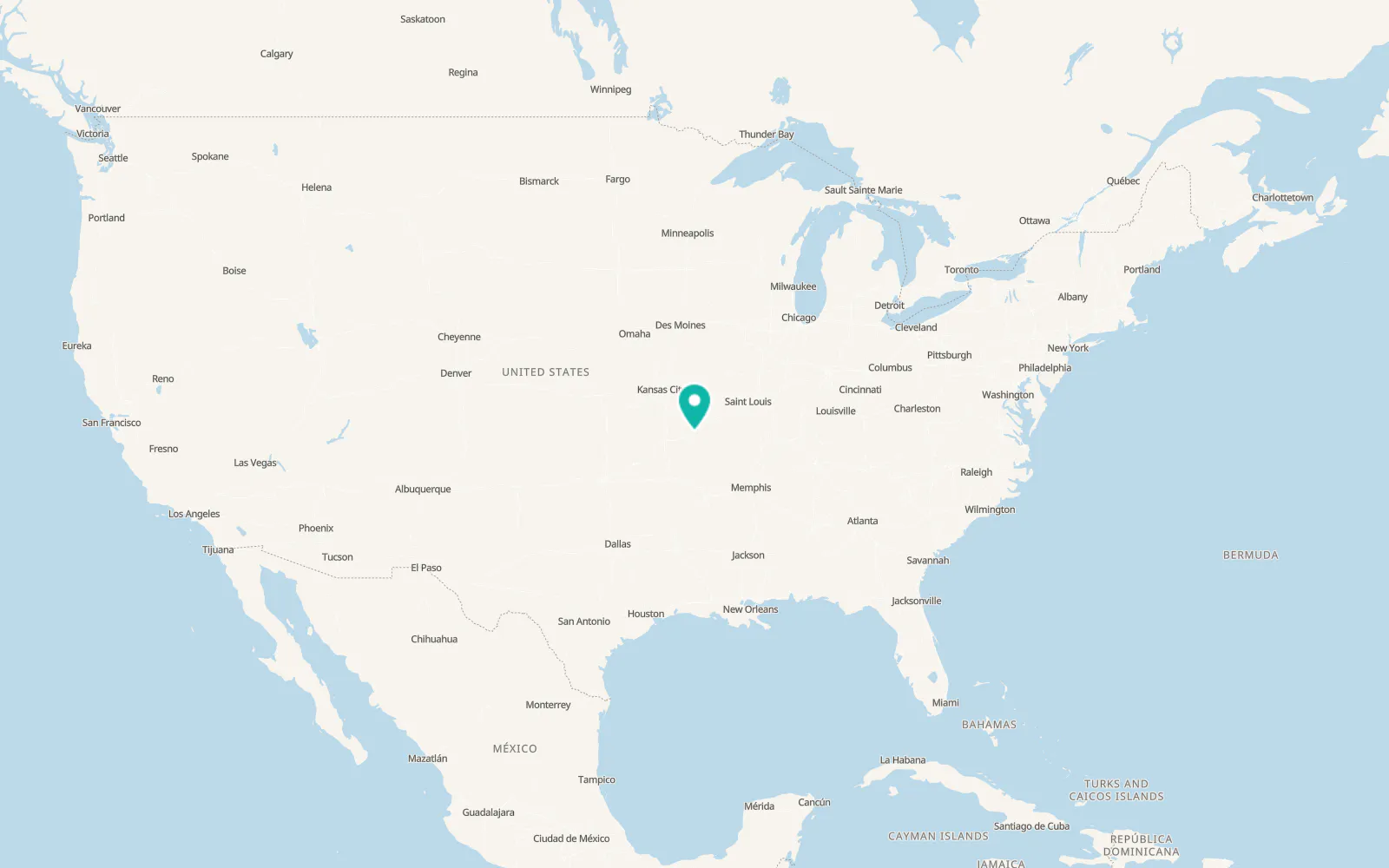 Map of Marshfield