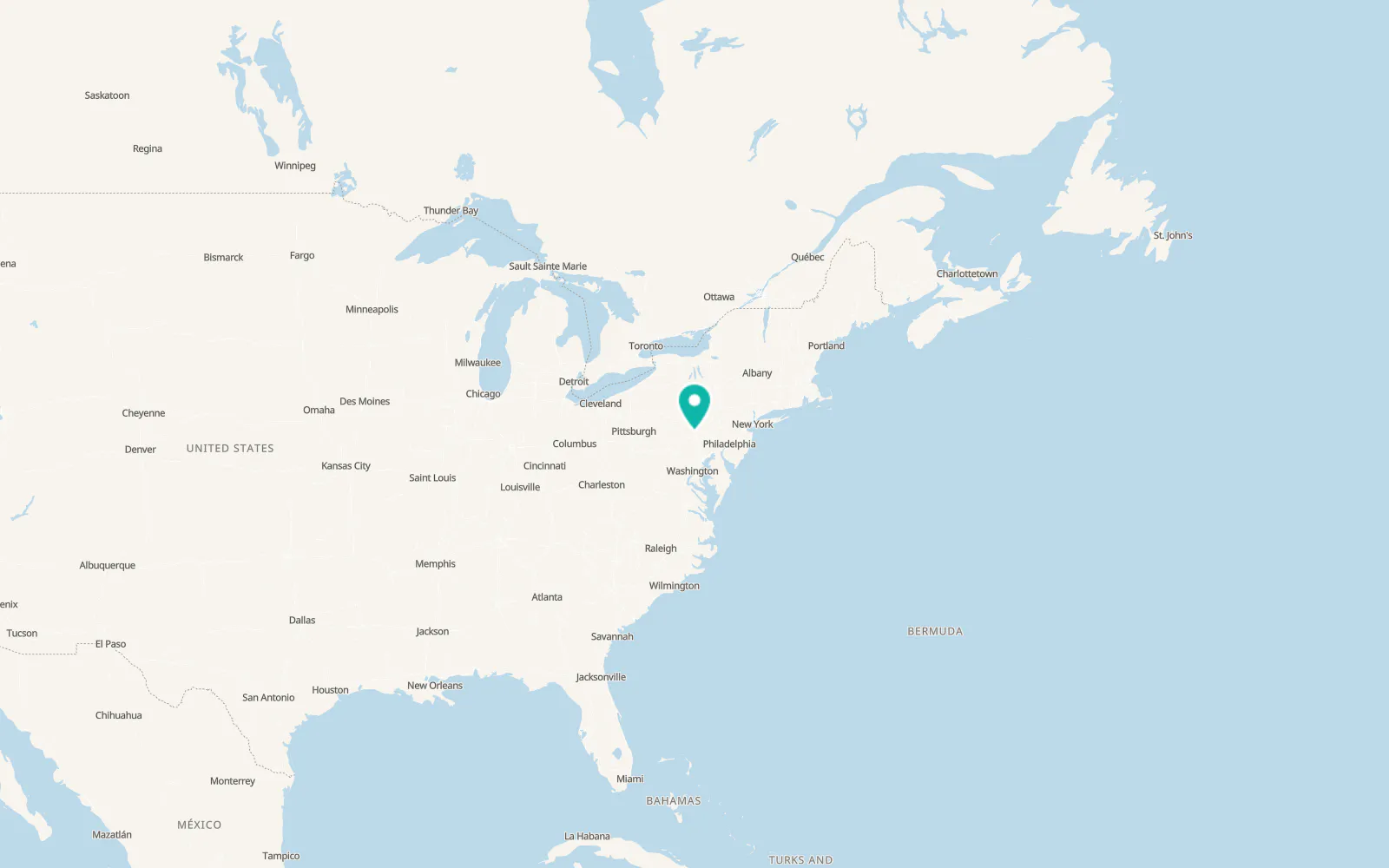 Map of Marysville