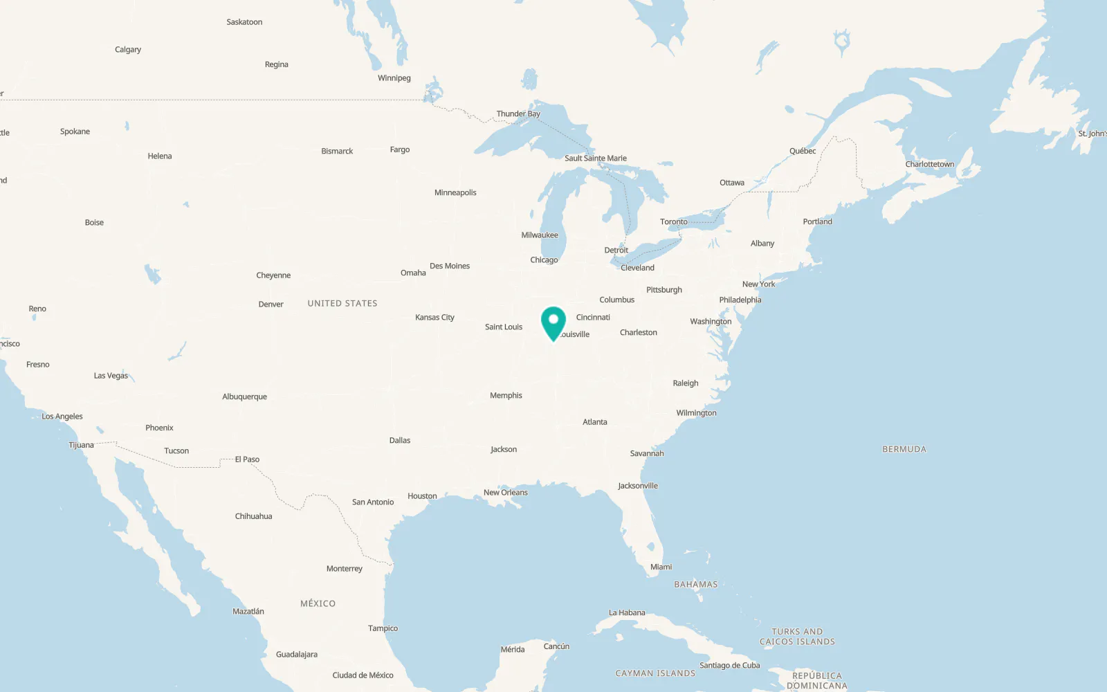 Map of Masonville