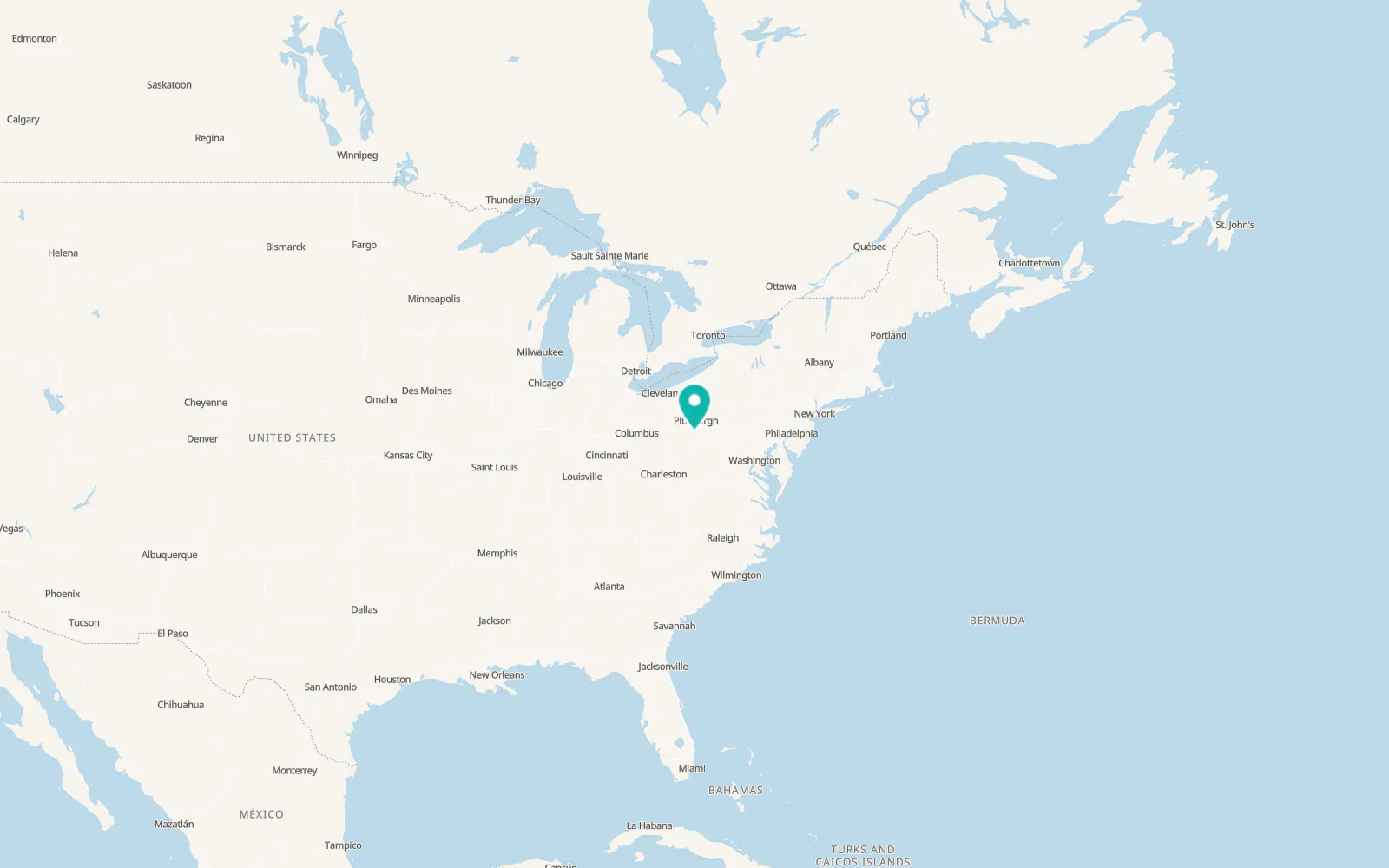 Map of Mather