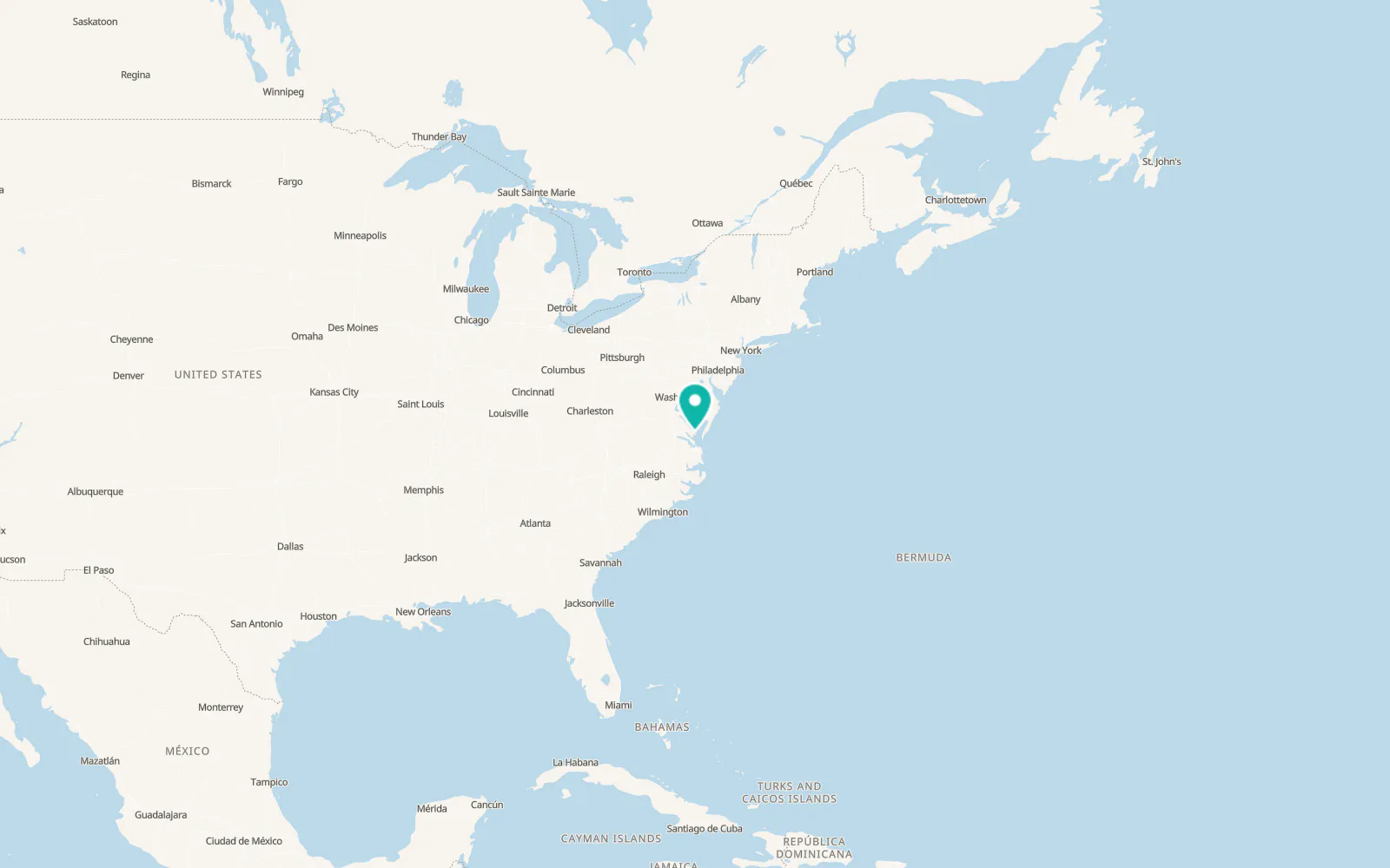 Map of Mathews