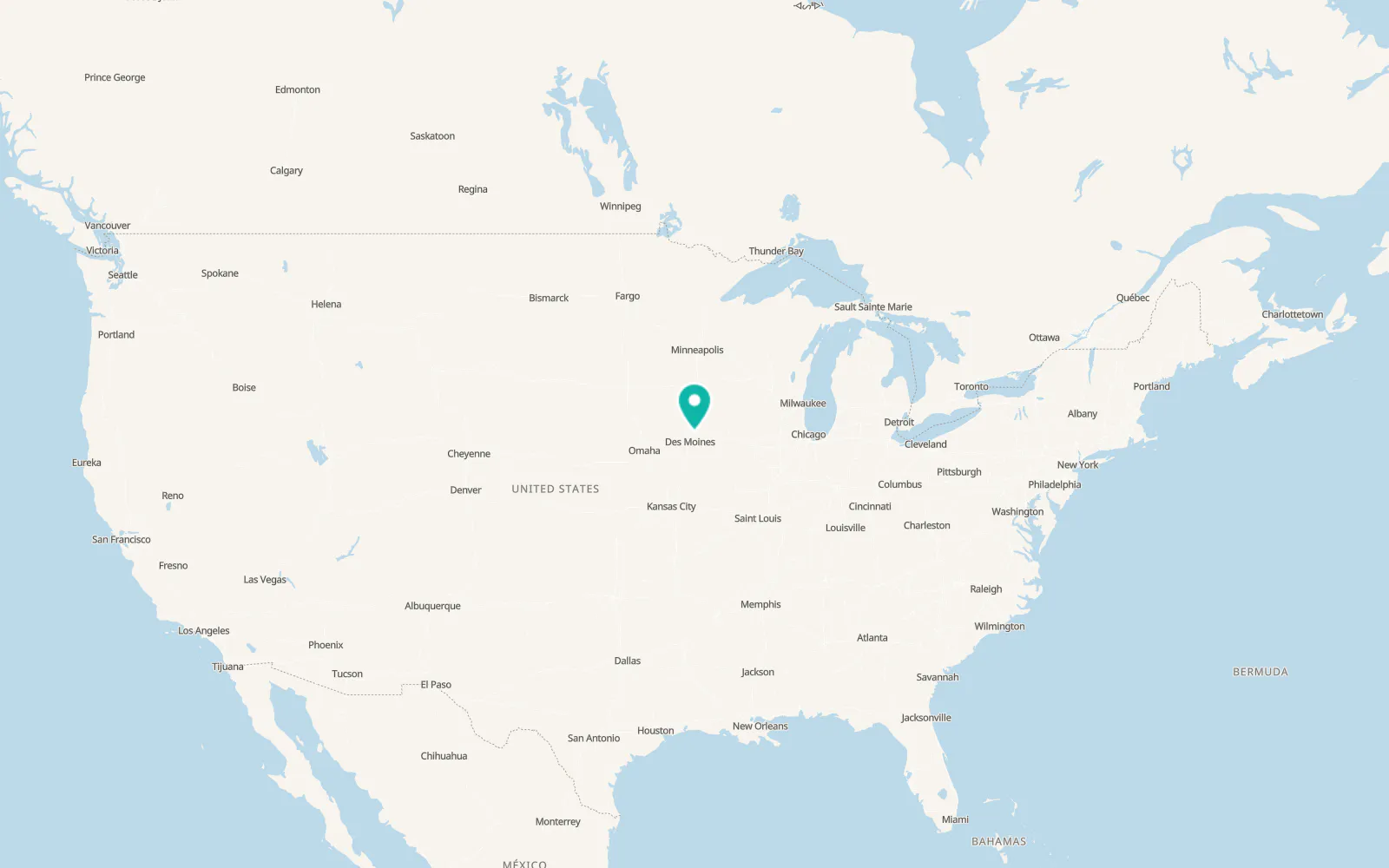 Map of Maxwell