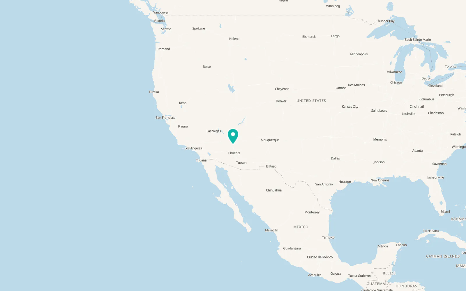Map of Mayer