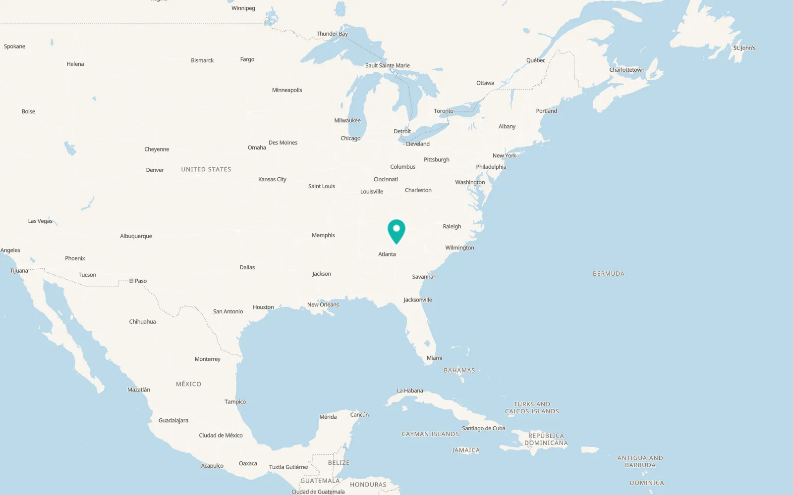 Map of Maysville