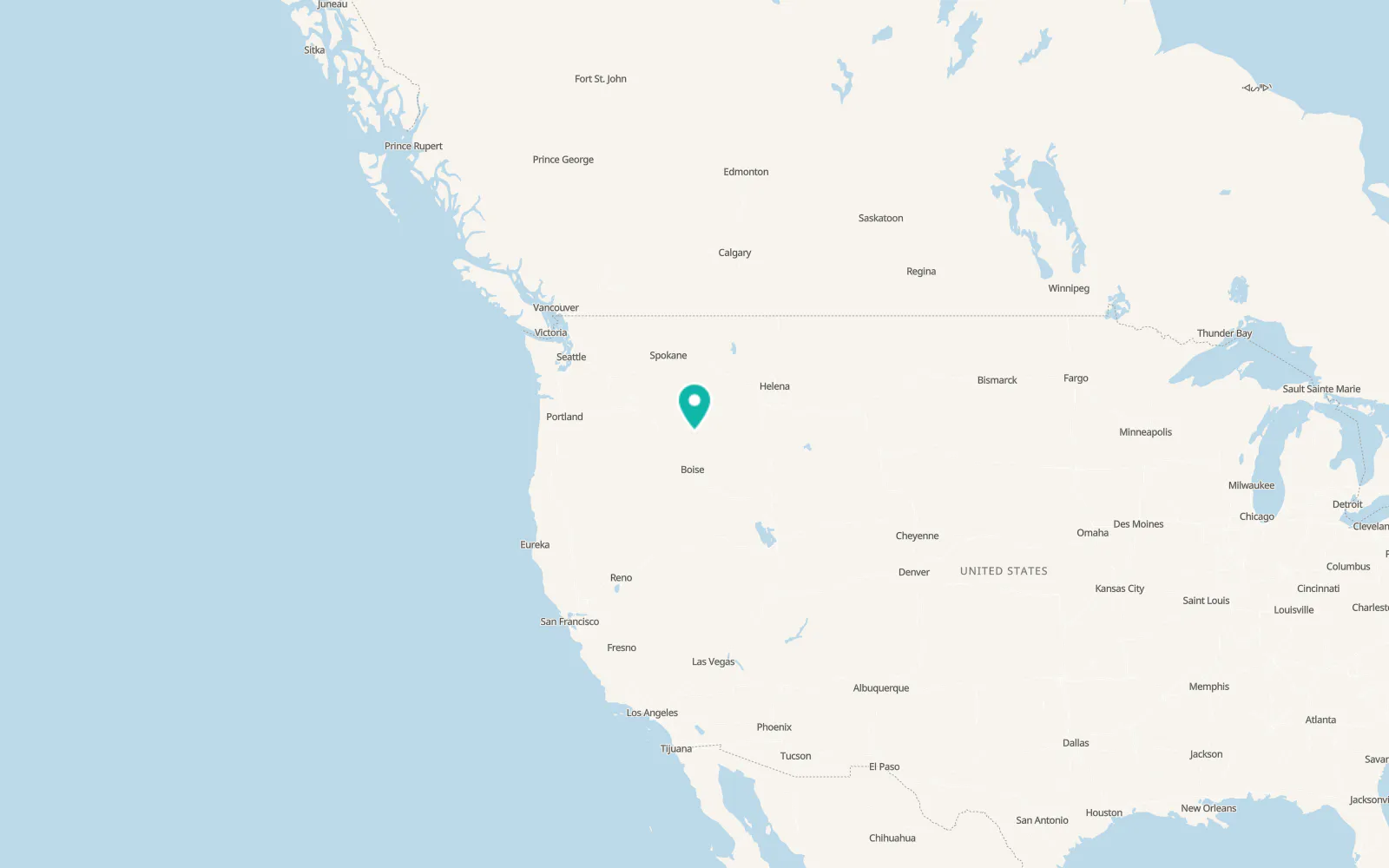 Map of McCall
