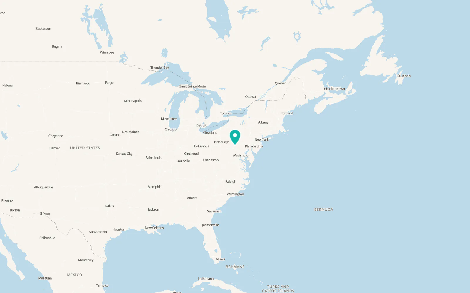 Map of McConnellsburg