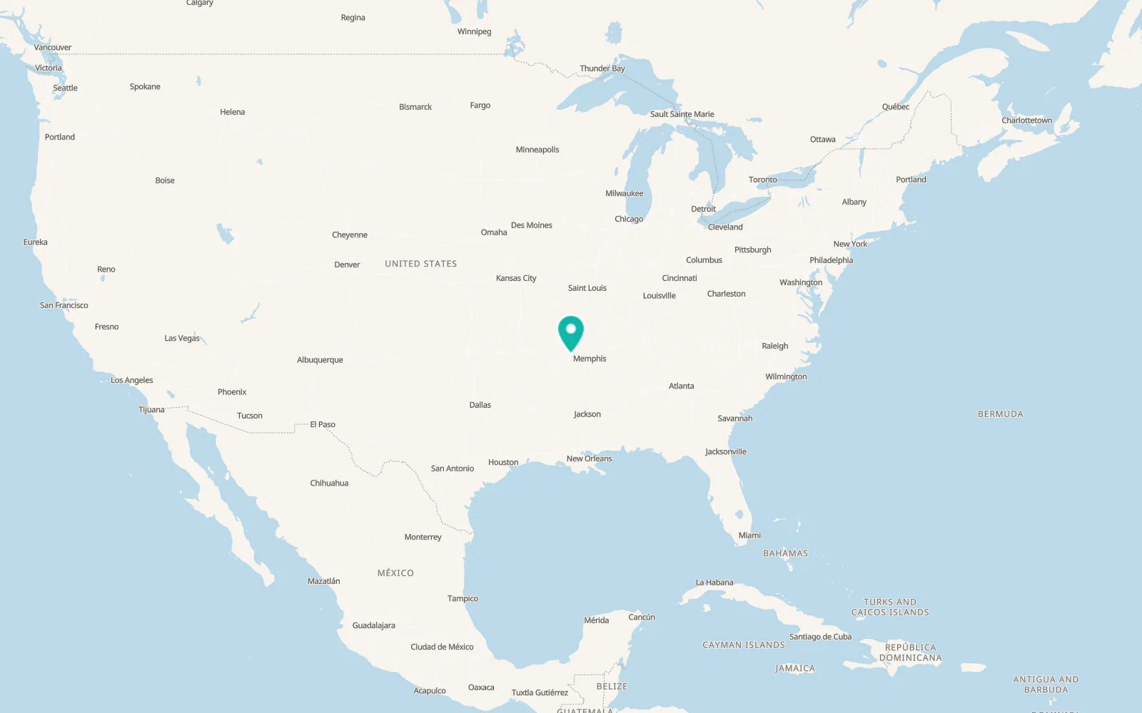 Map of McCrory
