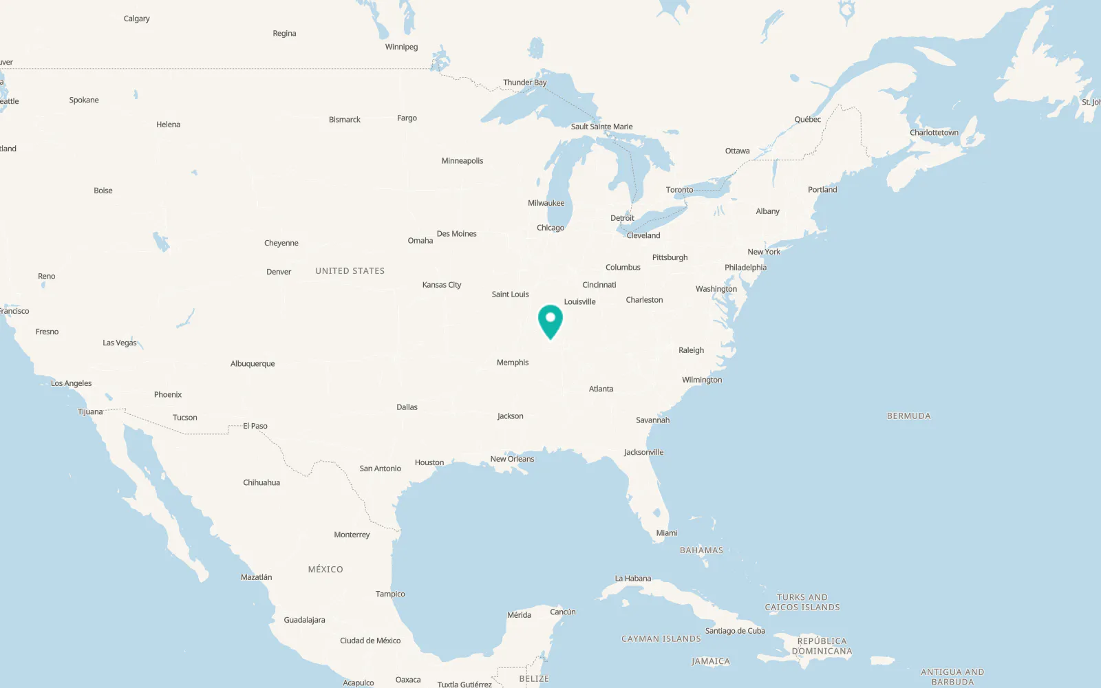 Map of McEwen