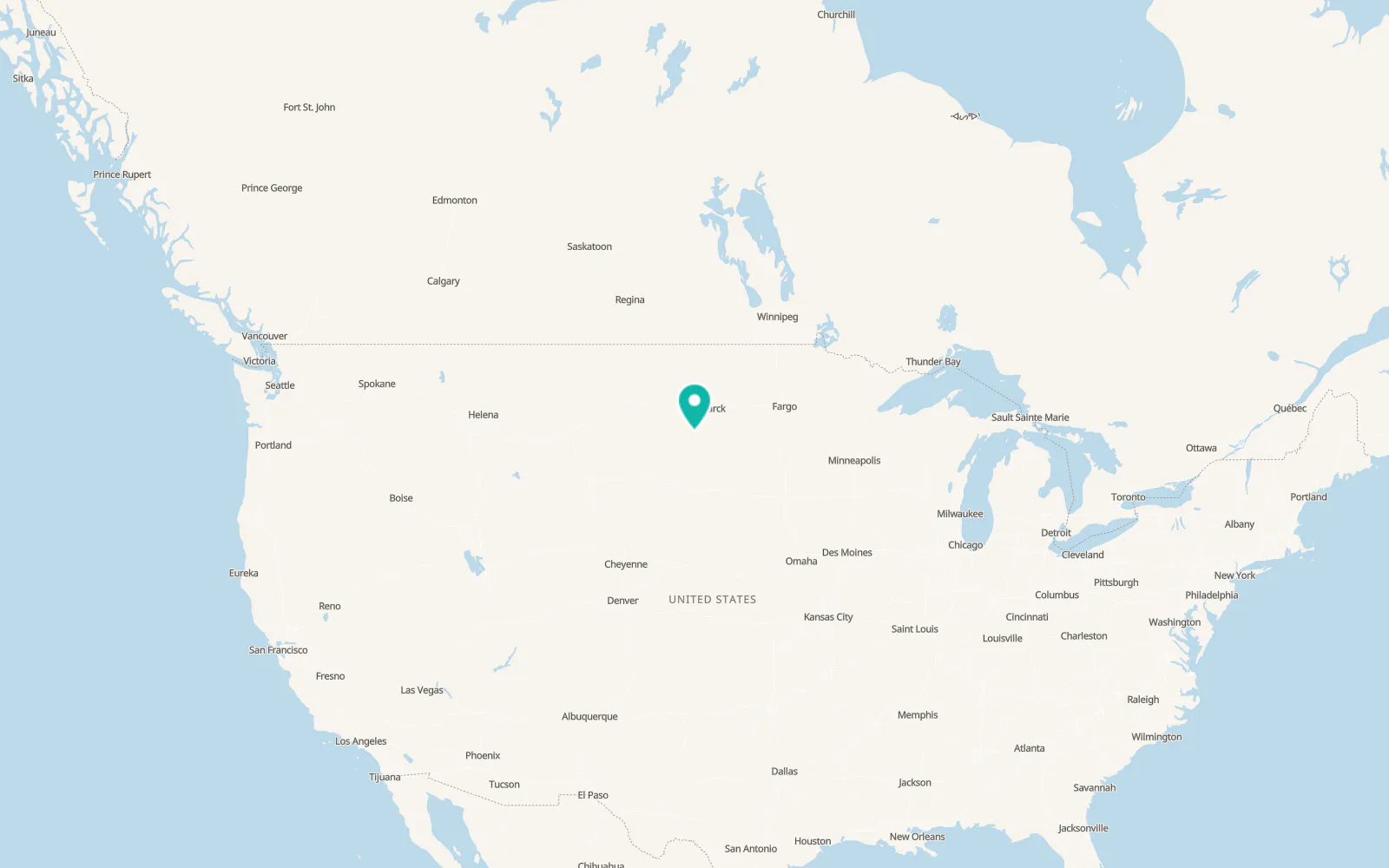 Map of McIntosh