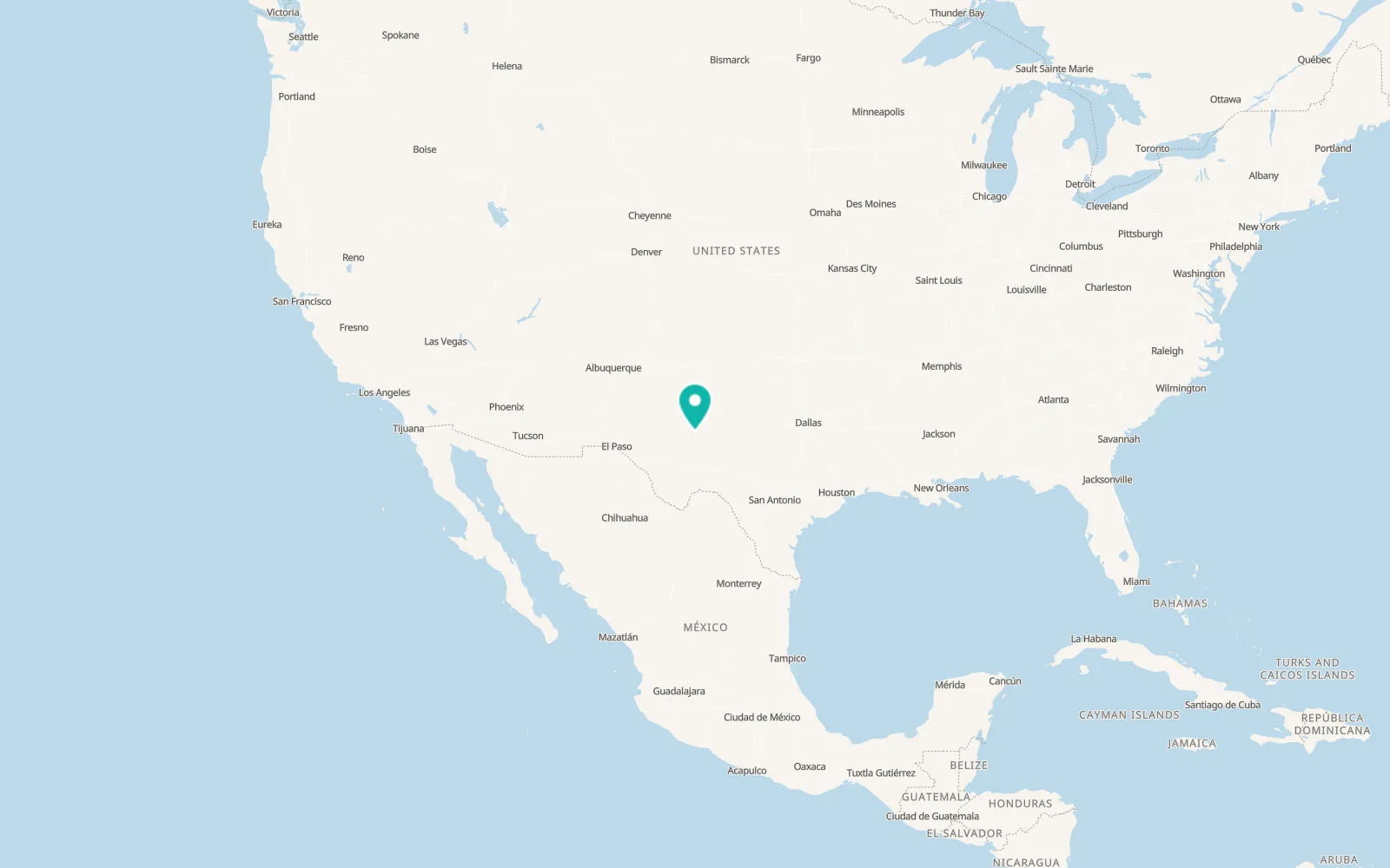 Map of McKinney Acres