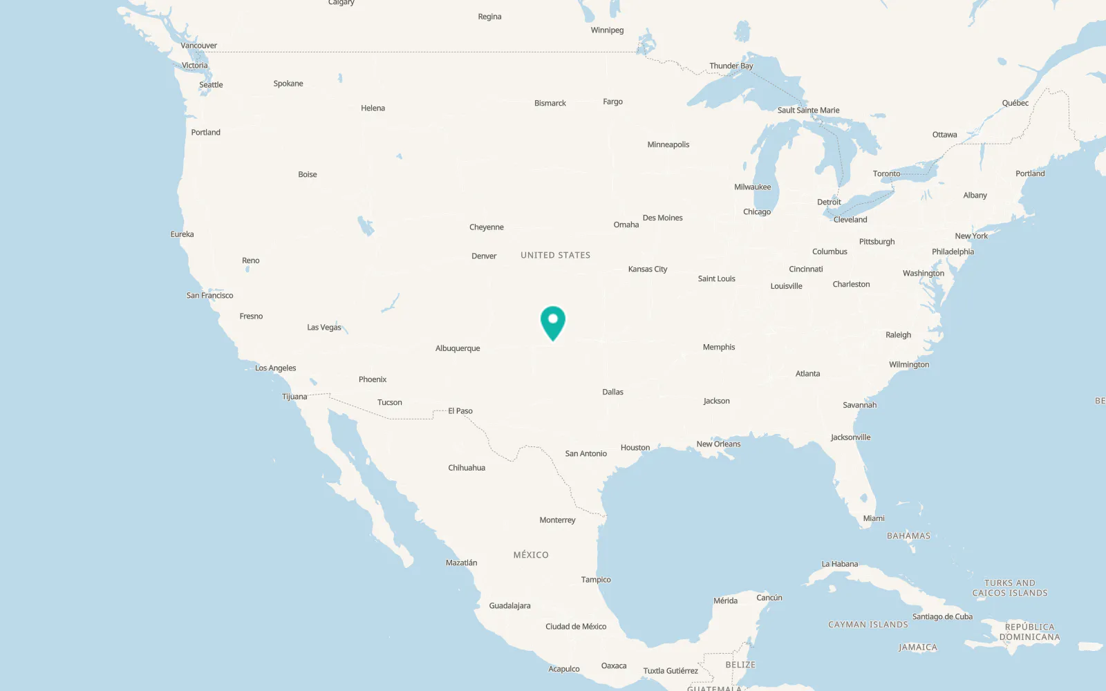Map of McLean