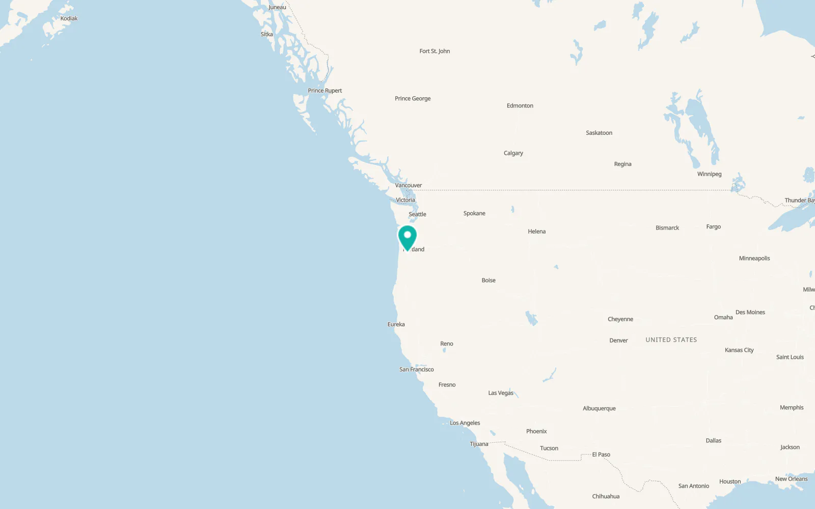 Map of McMinnville