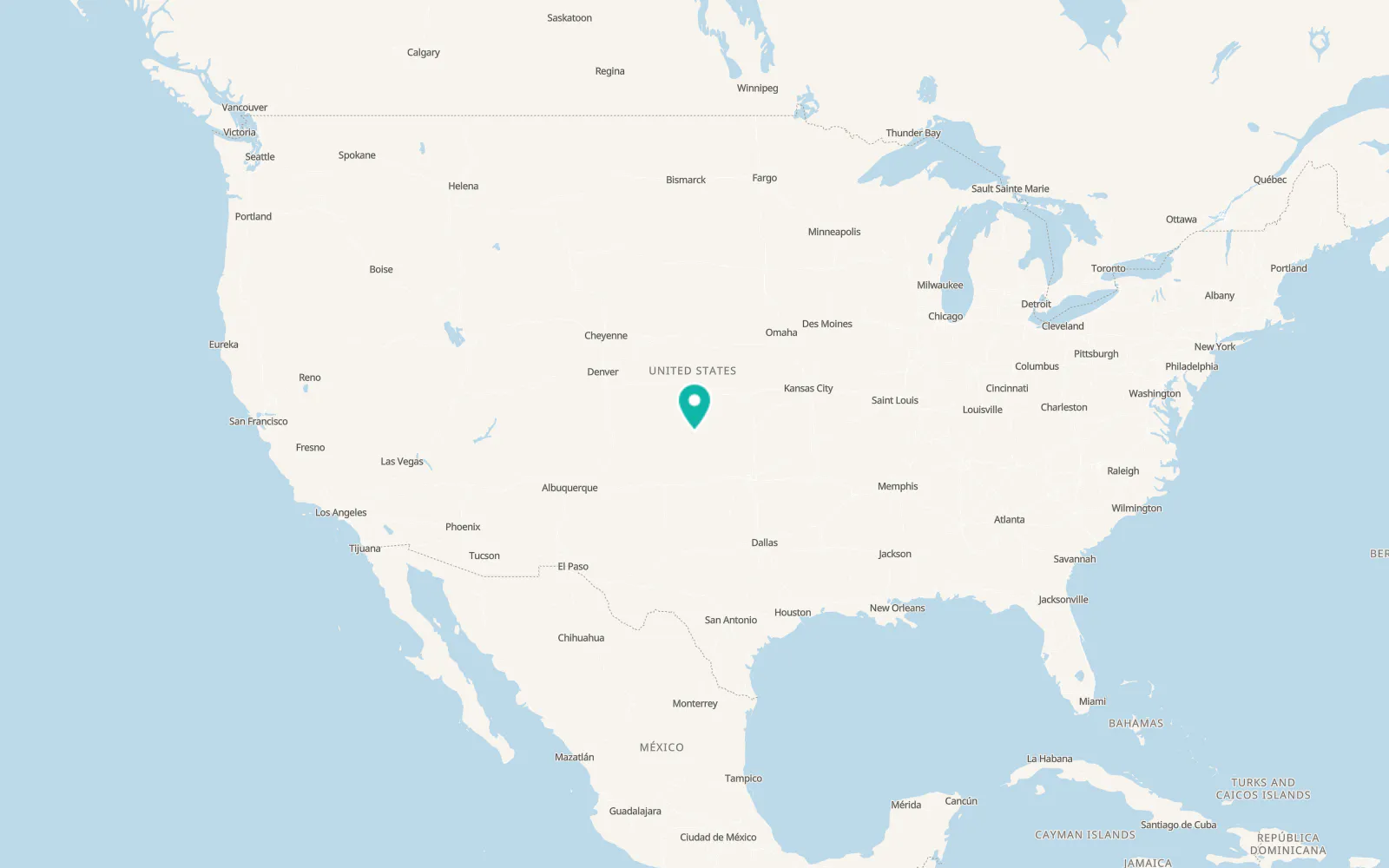 Map of Meade